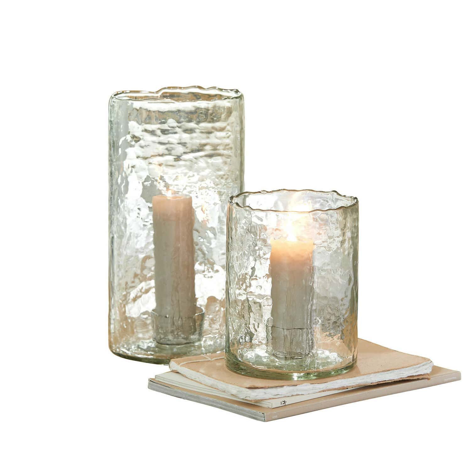 Mirabeau Windlicht Windlicht 2er Set Querlay klar (2er Set, 2er Set)