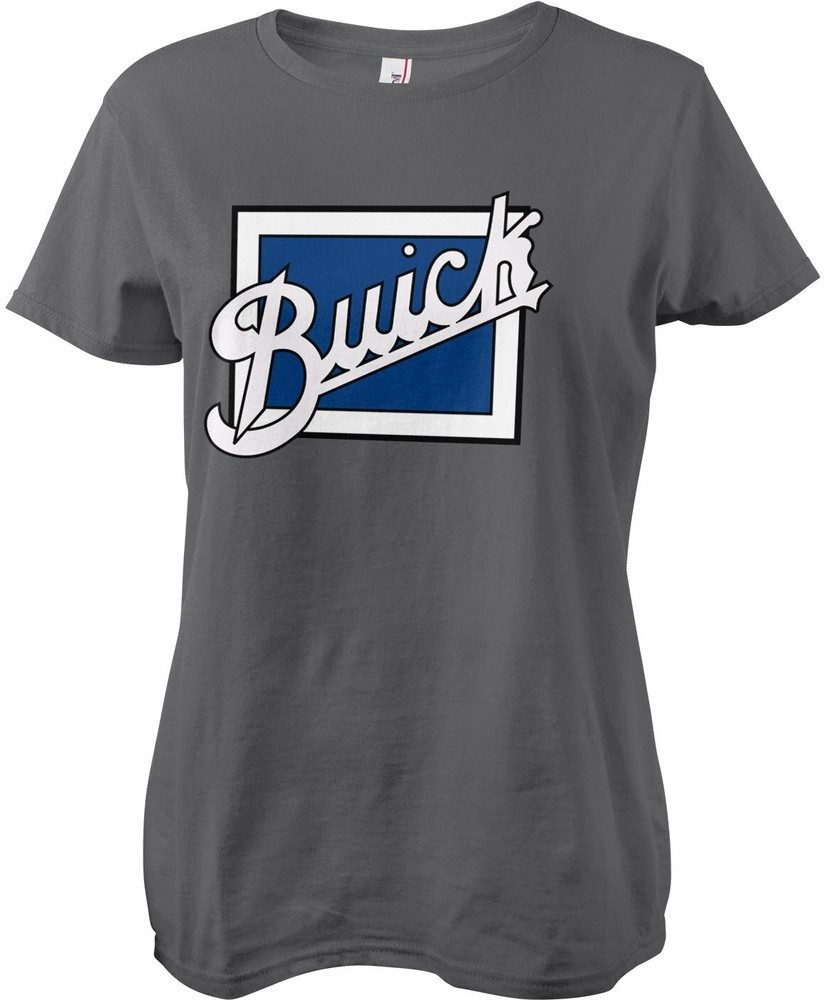 Buick T-Shirt Wordmark Logo Girly Tee