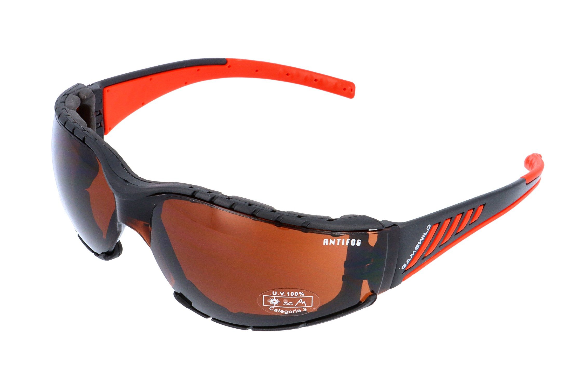 Gamswild Sportbrille UV400 Sonnenbrille Fahrradbrille Skibrille günstig online kaufen