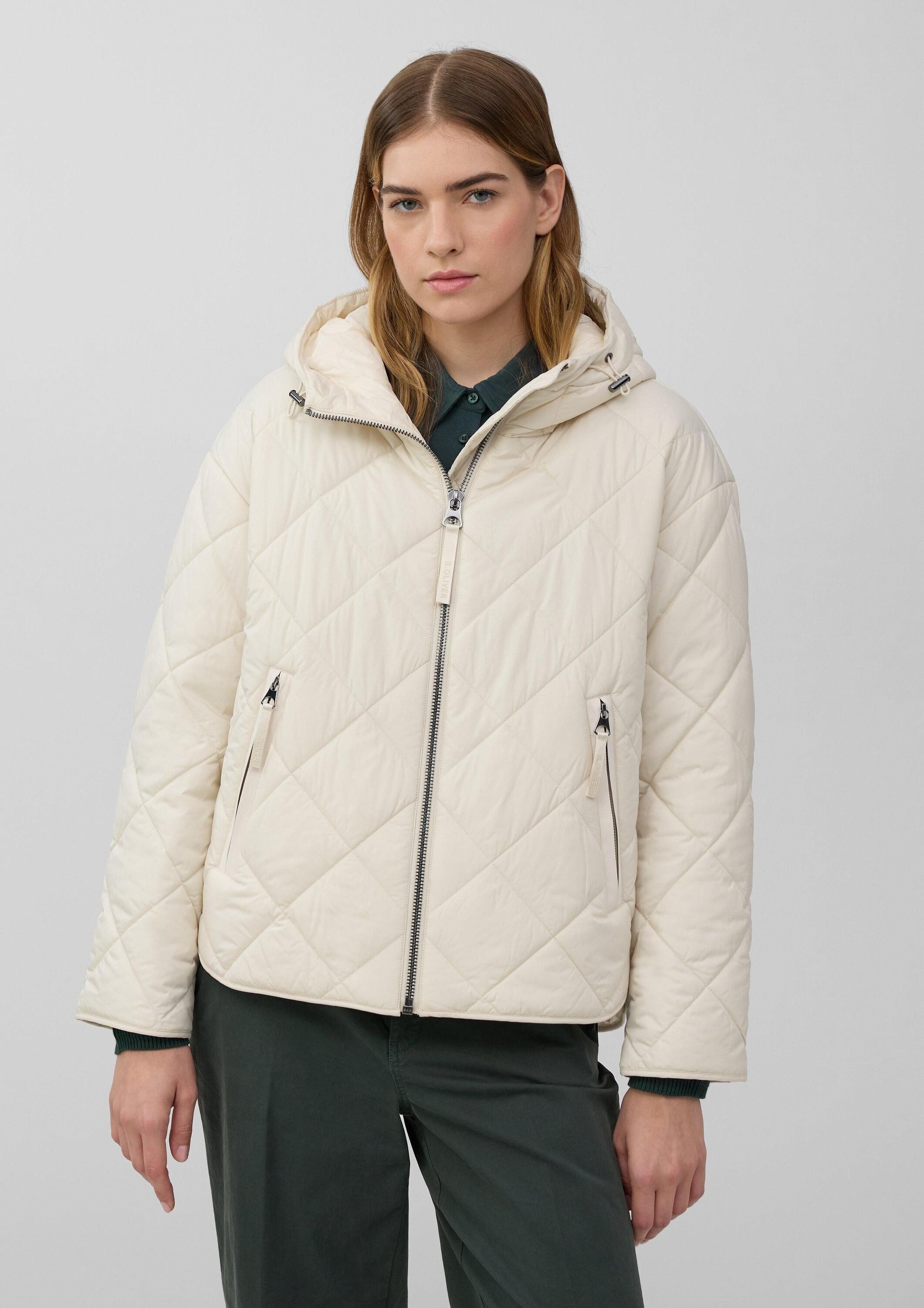 s.Oliver Funktionsjacke Outdoor-Jacke Jacke mit Rautensteppung günstig online kaufen