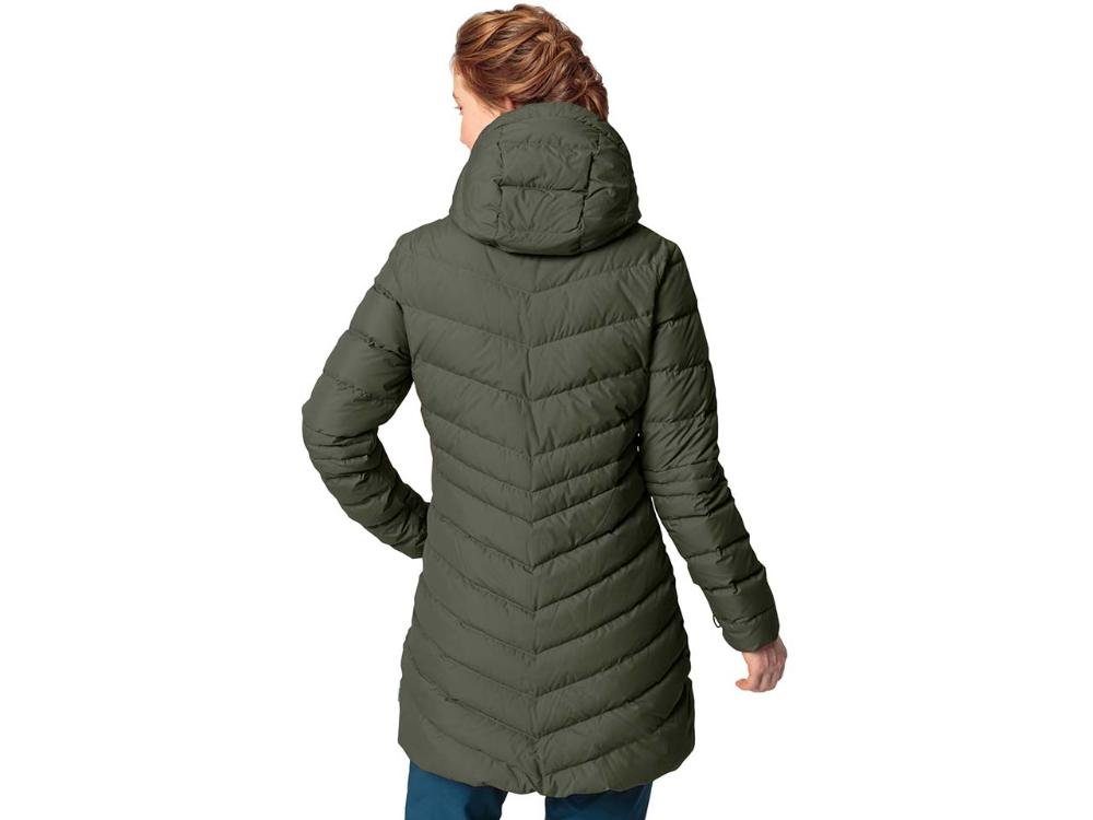 Damen-Mantel VAUDE 3 1 lll' in khaki mit Coat Winterjacke Da VAUDE 'Annecy