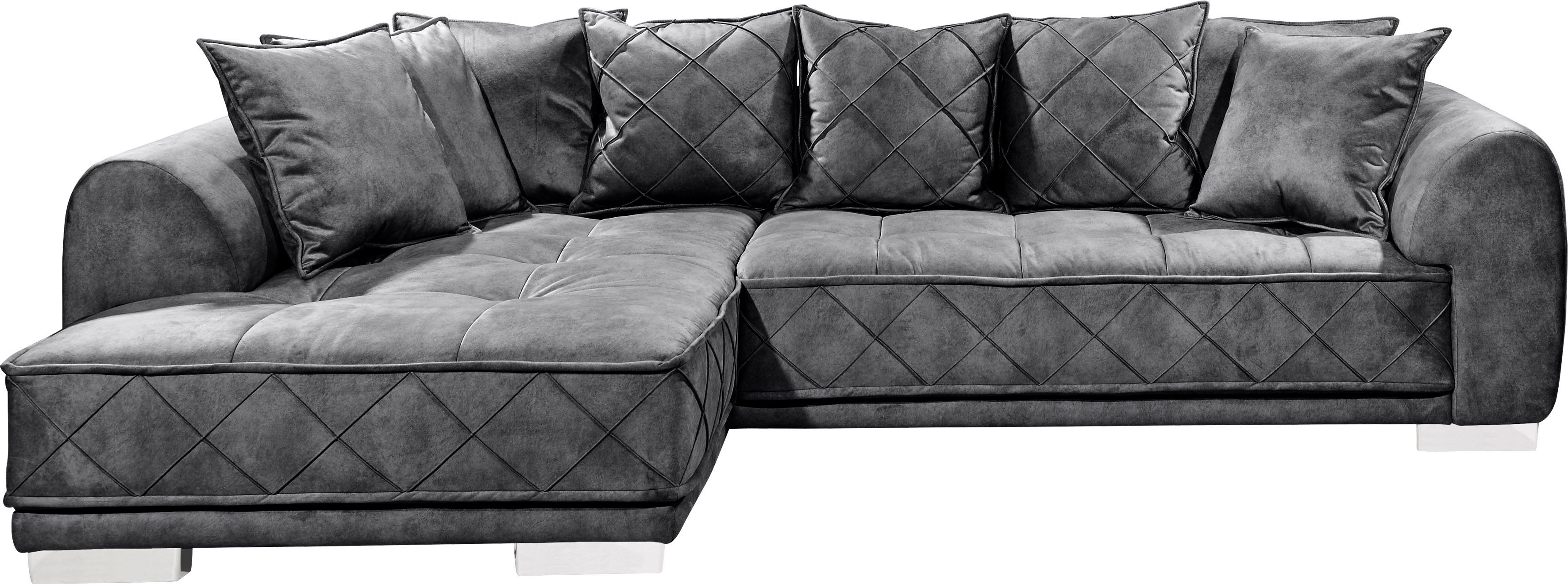 ED EXCITING DESIGN Ecksofa Sentina L-Form, günstig online kaufen