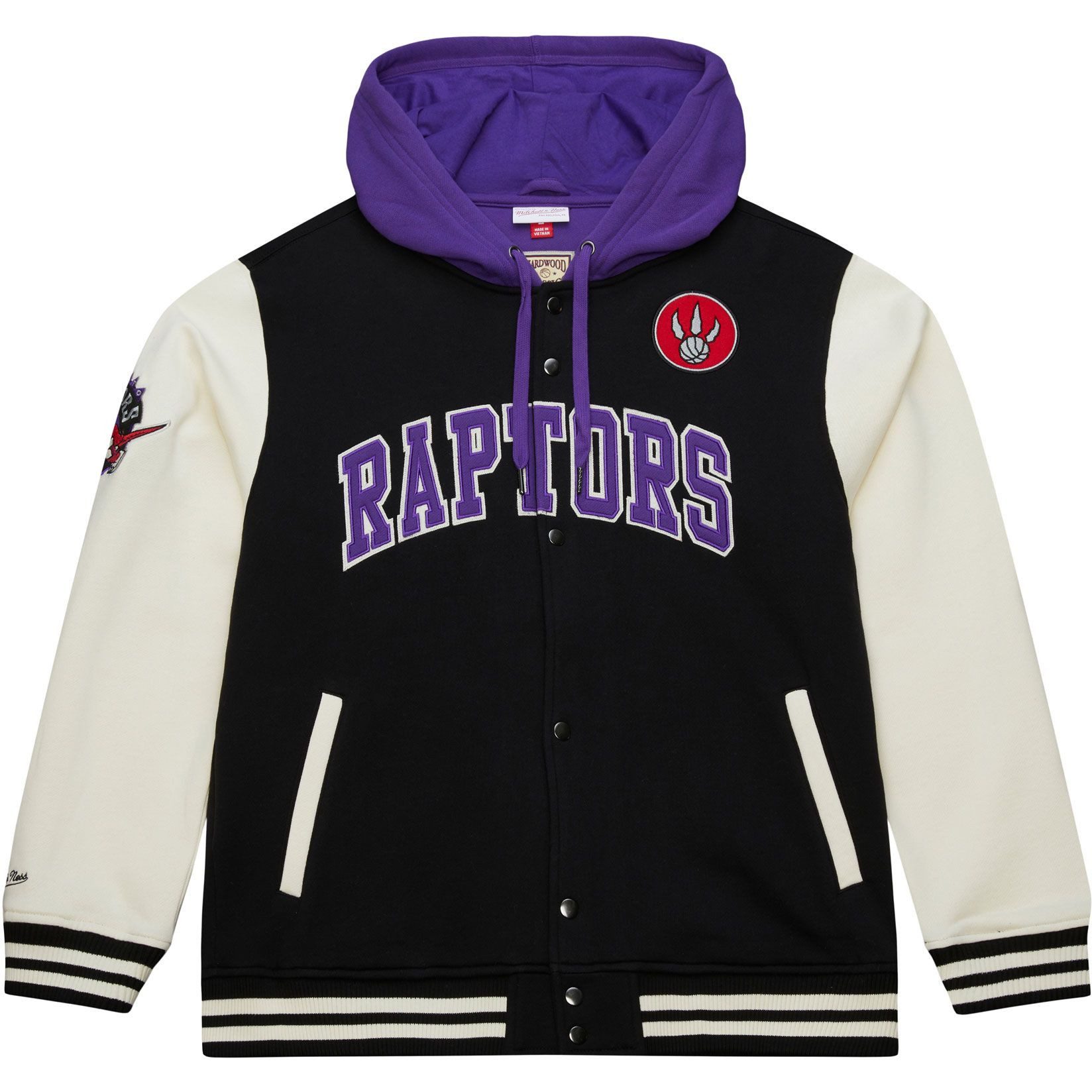 Mitchell & Ness Collegejacke Midweight Toronto Raptors
