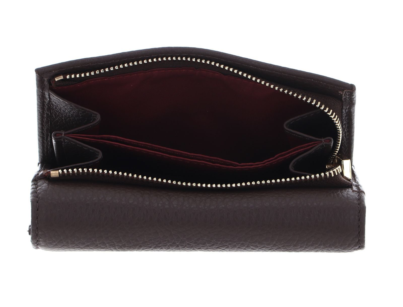 COCCINELLE Geldbörse Metallic Soft, aus echtem Rindsleder