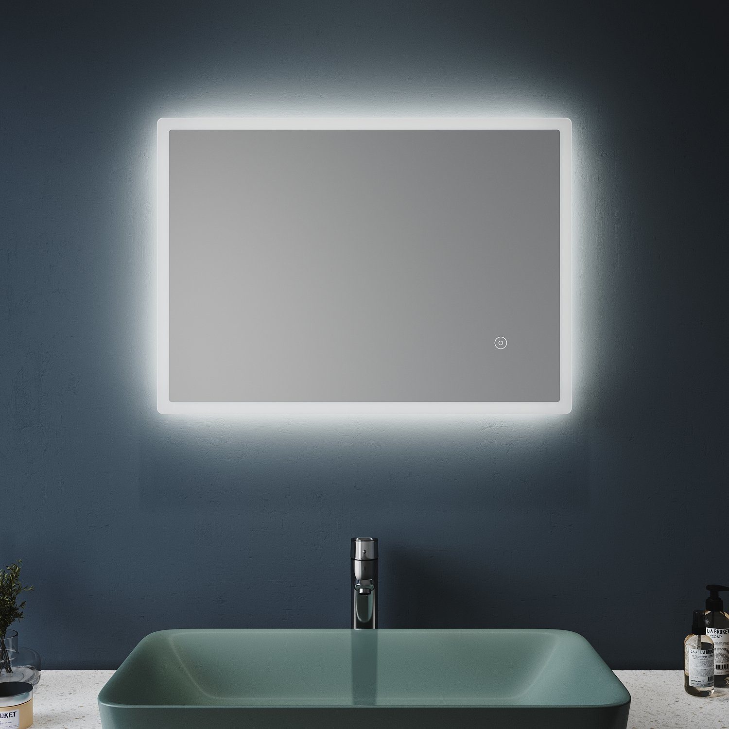 SONNI Badspiegel »mit Beleuchtung,Badezimmerspiegel,LED,Wandspiegel,Touch, Lichtspiegel,50x70/70x50, 100x60, 120 x 60« online kaufen | OTTO