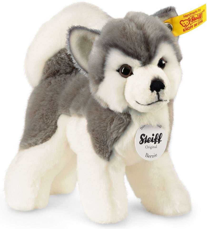 Steiff Kuscheltier Berny Husky, 17 cm