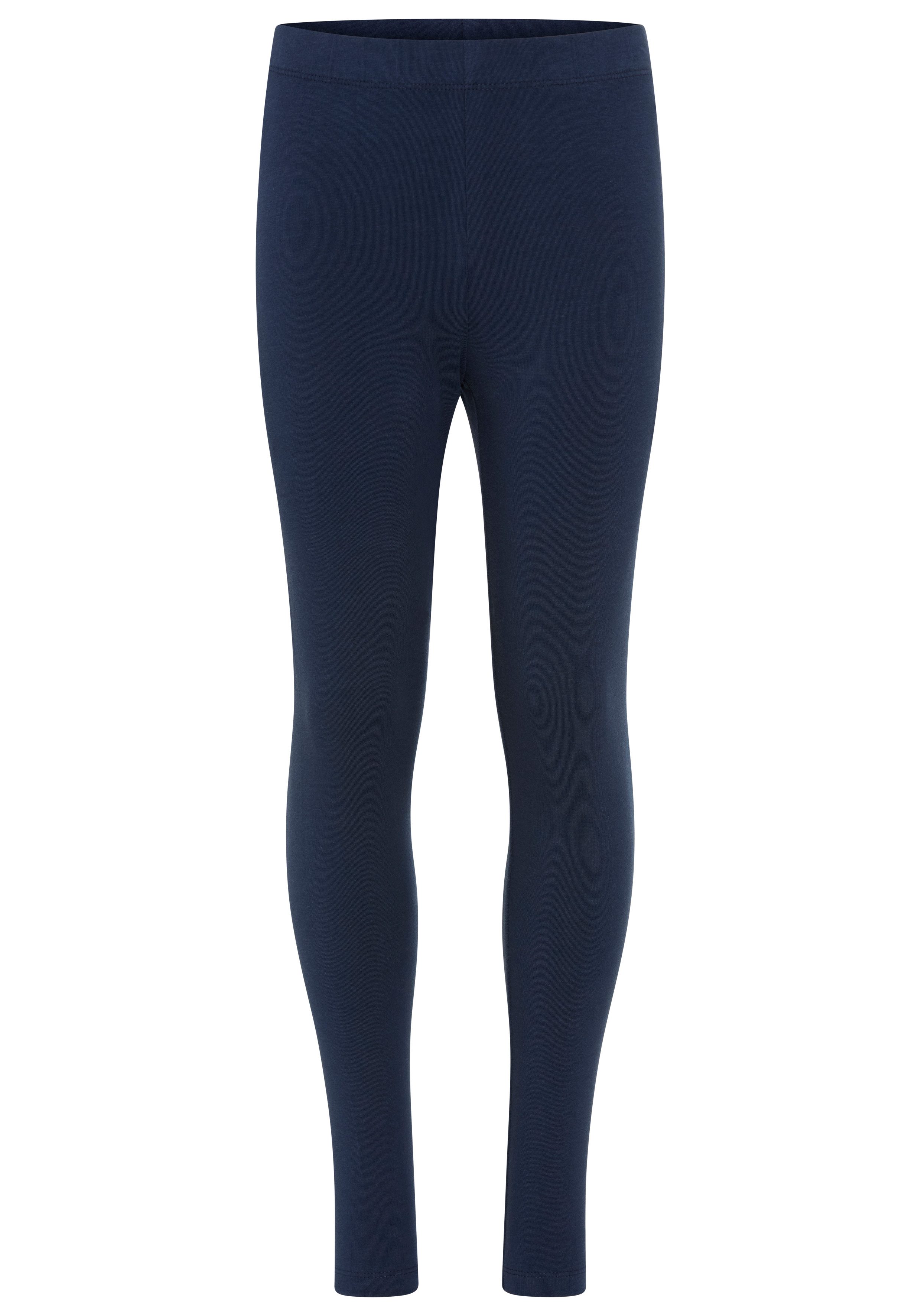 KIDSWORLD Leggings Basic Leggings für Mädchen Must Have Basic-Leggings aus Baumwollstretch – Bild 5 von 5