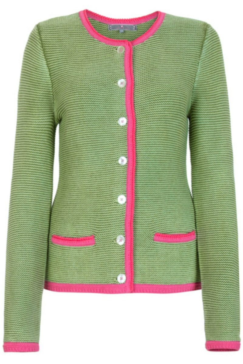 Lieblingsstück Trachtenstrickjacke Strickjacke Damen - ZARA - thymian