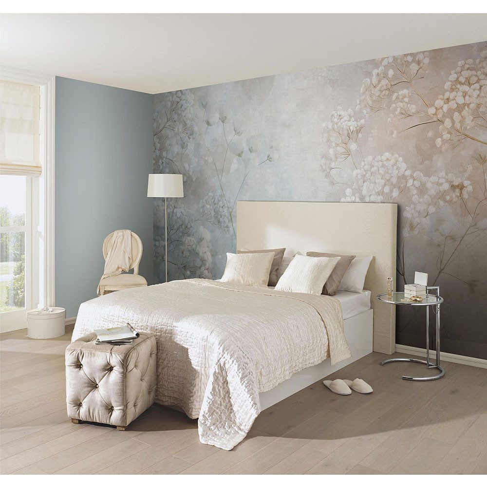 Erismann Fototapete Blumen Motiv Blau Beige 22078-07-01 Guido Maria Kretschmer