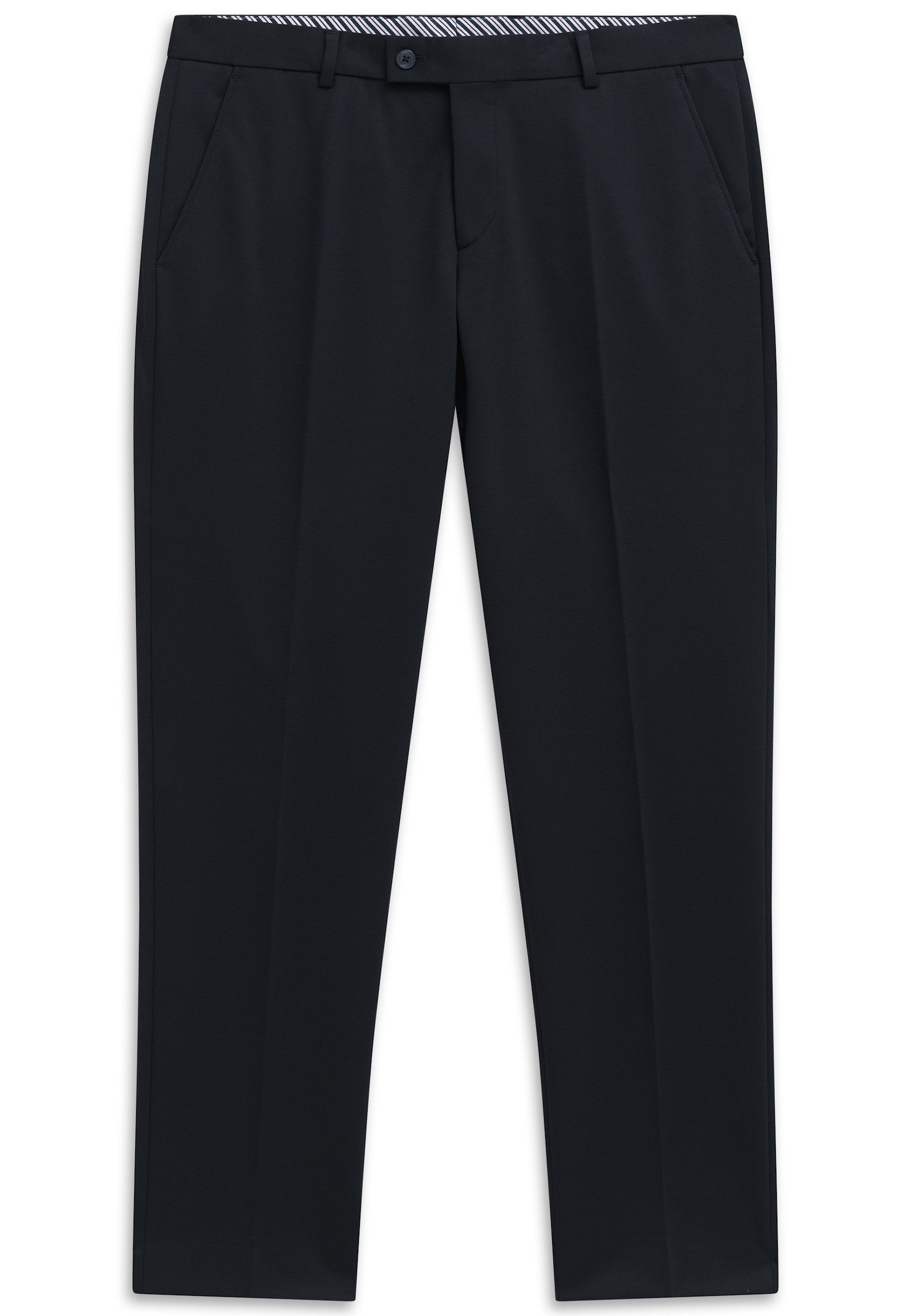 bugatti Anzughose Regular Fit Jersey-Artikel mit Stretch