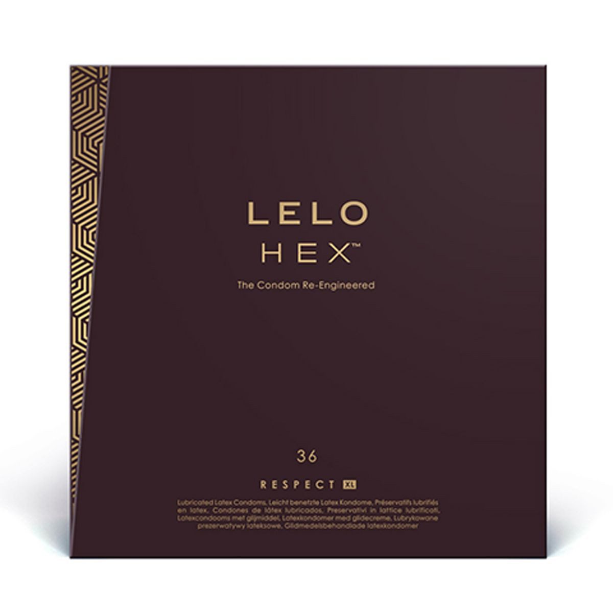 Lelo Kondome Lelo - HEX Condoms Respect XL 36 pcs