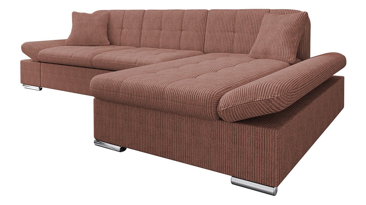 MIRJAN24 Ecksofa Malwi Cord, mit Schlaffunktion günstig online kaufen