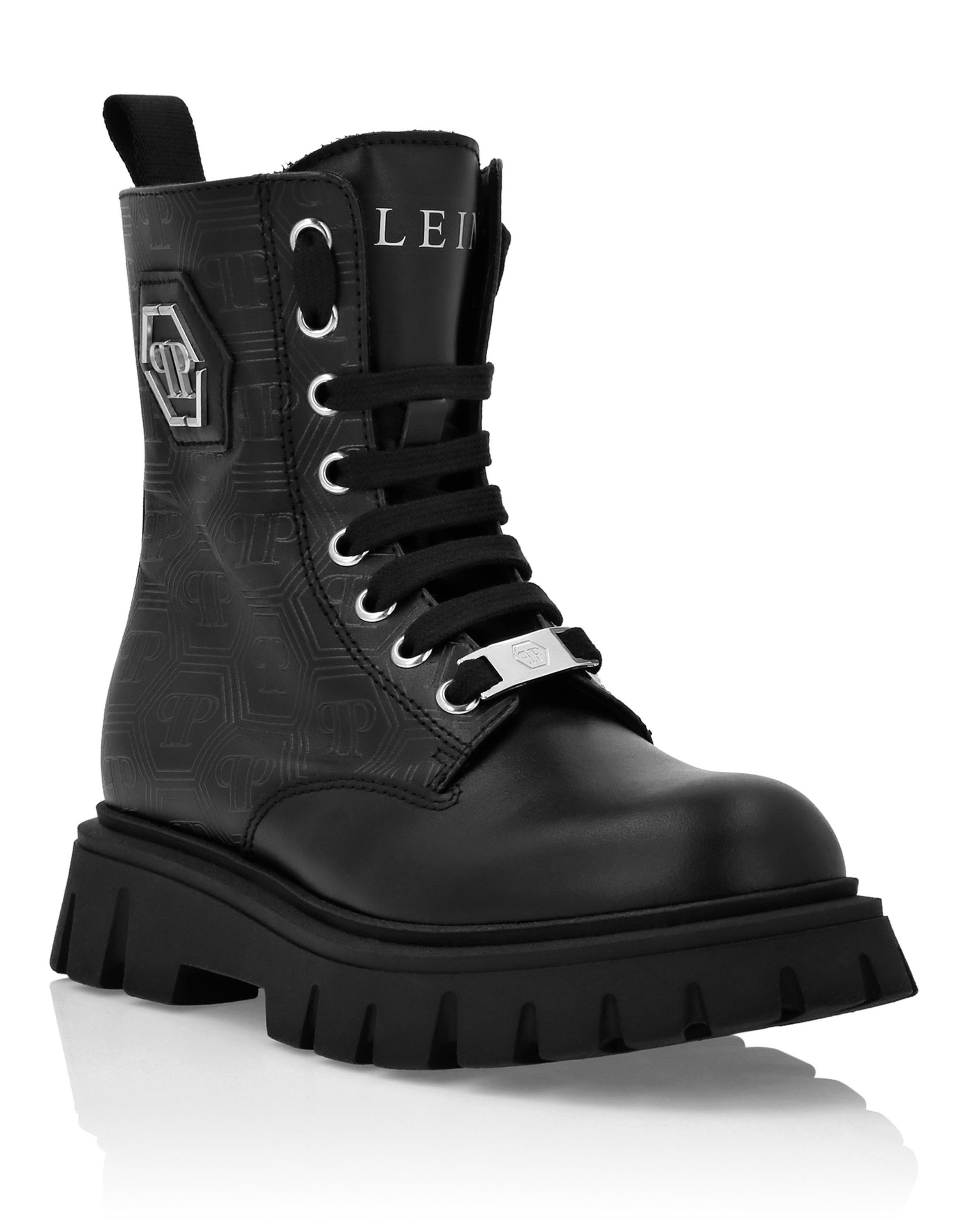 PHILIPP PLEIN Hexagon Bootsschuh