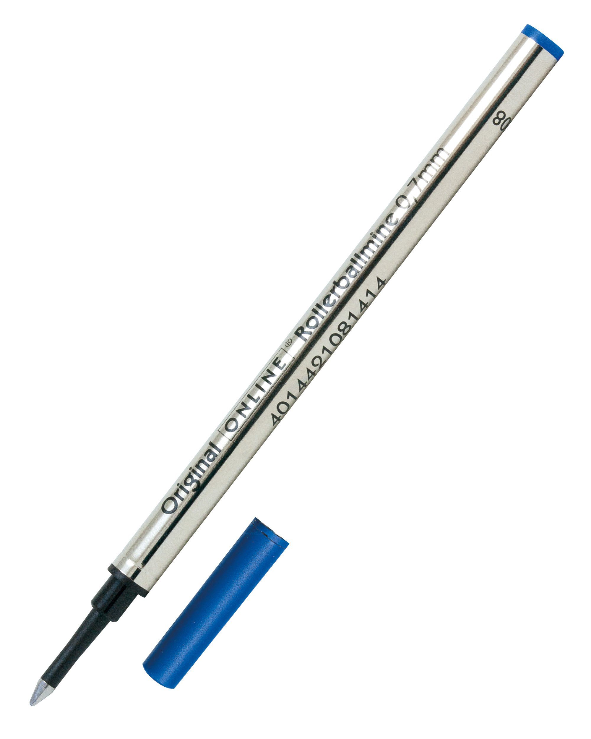 Online Pen Tintenroller dokumentenecht, hergestellt Blau Mine, Rollerball Standard-Tintenroller, Deutschland für in