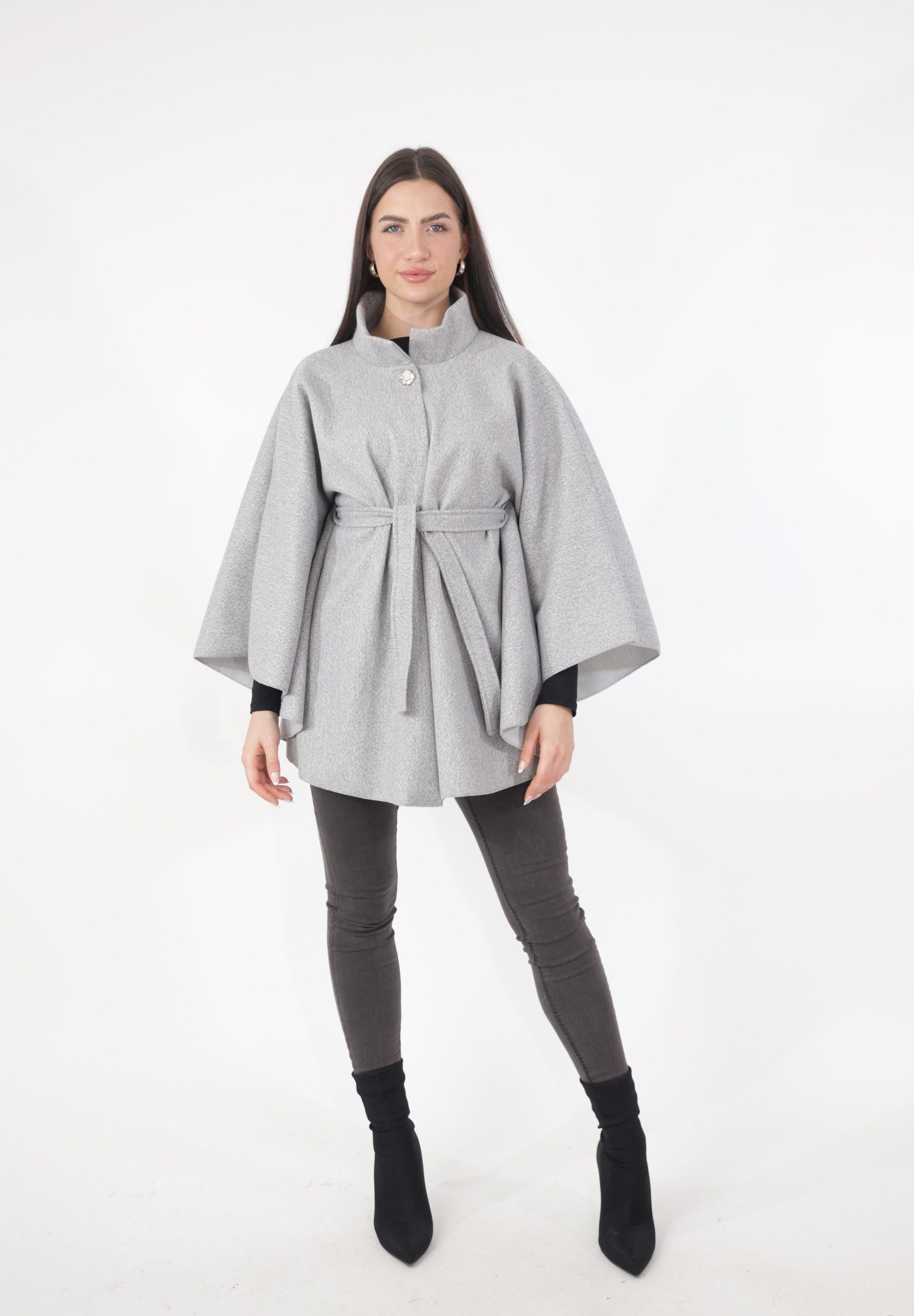 Elara Poncho Jacke