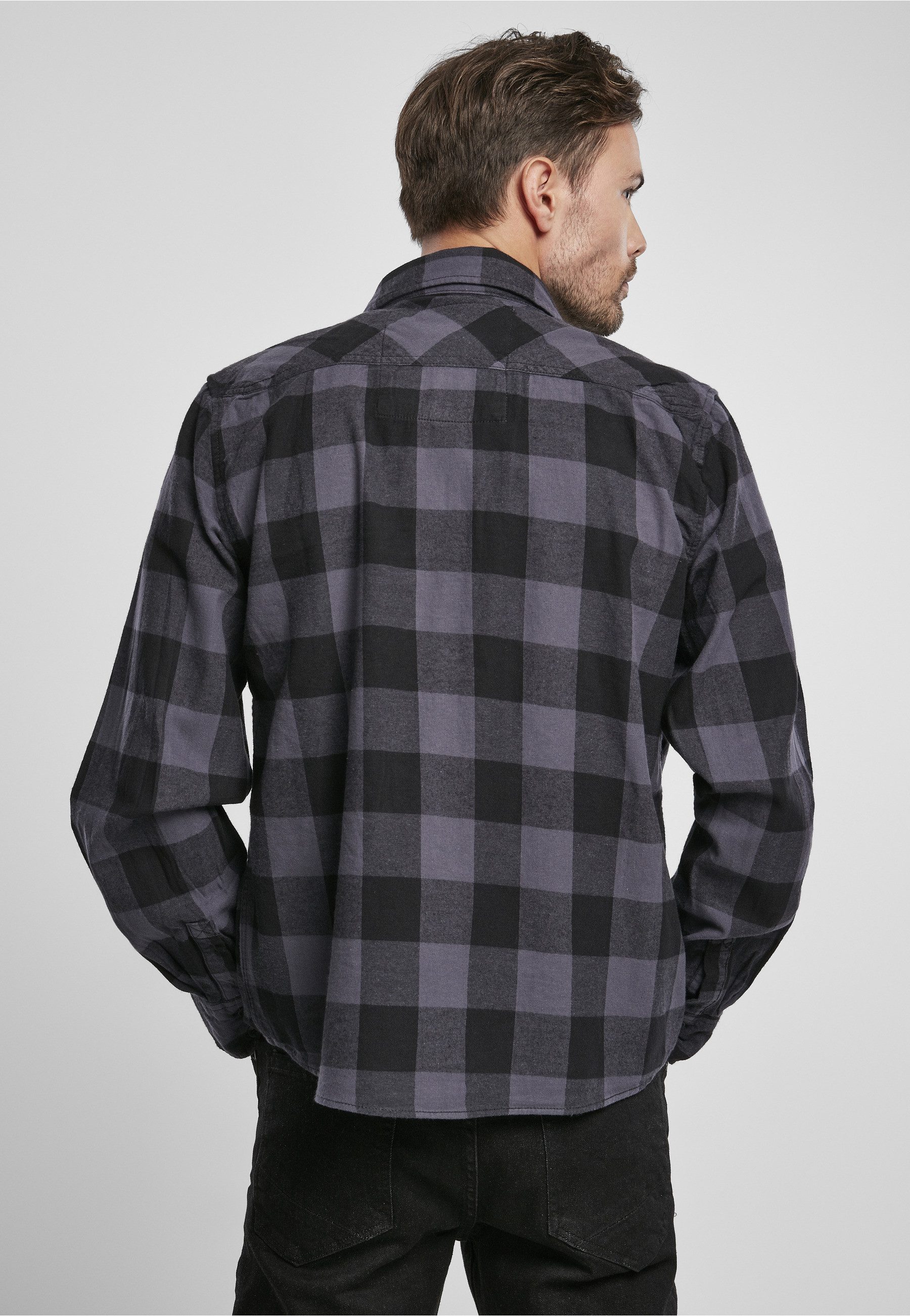 Brandit Langarmhemd Brandit Herren Checked Shirt (1-tlg)