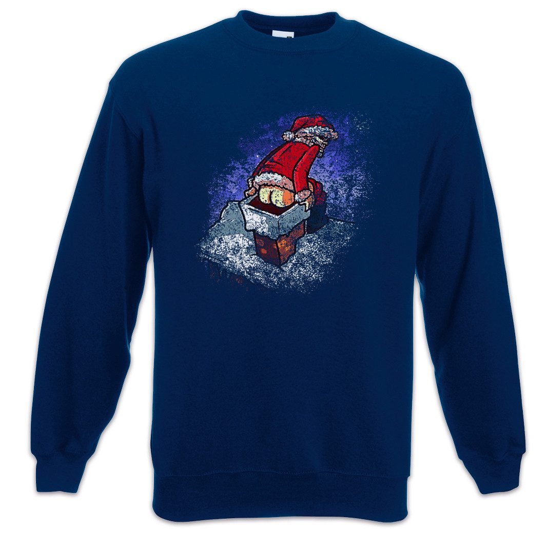 Sweatshirt Santa Chimney Sweatshirt Bad Weihnachtsmann Santa X-Mas Christmas
