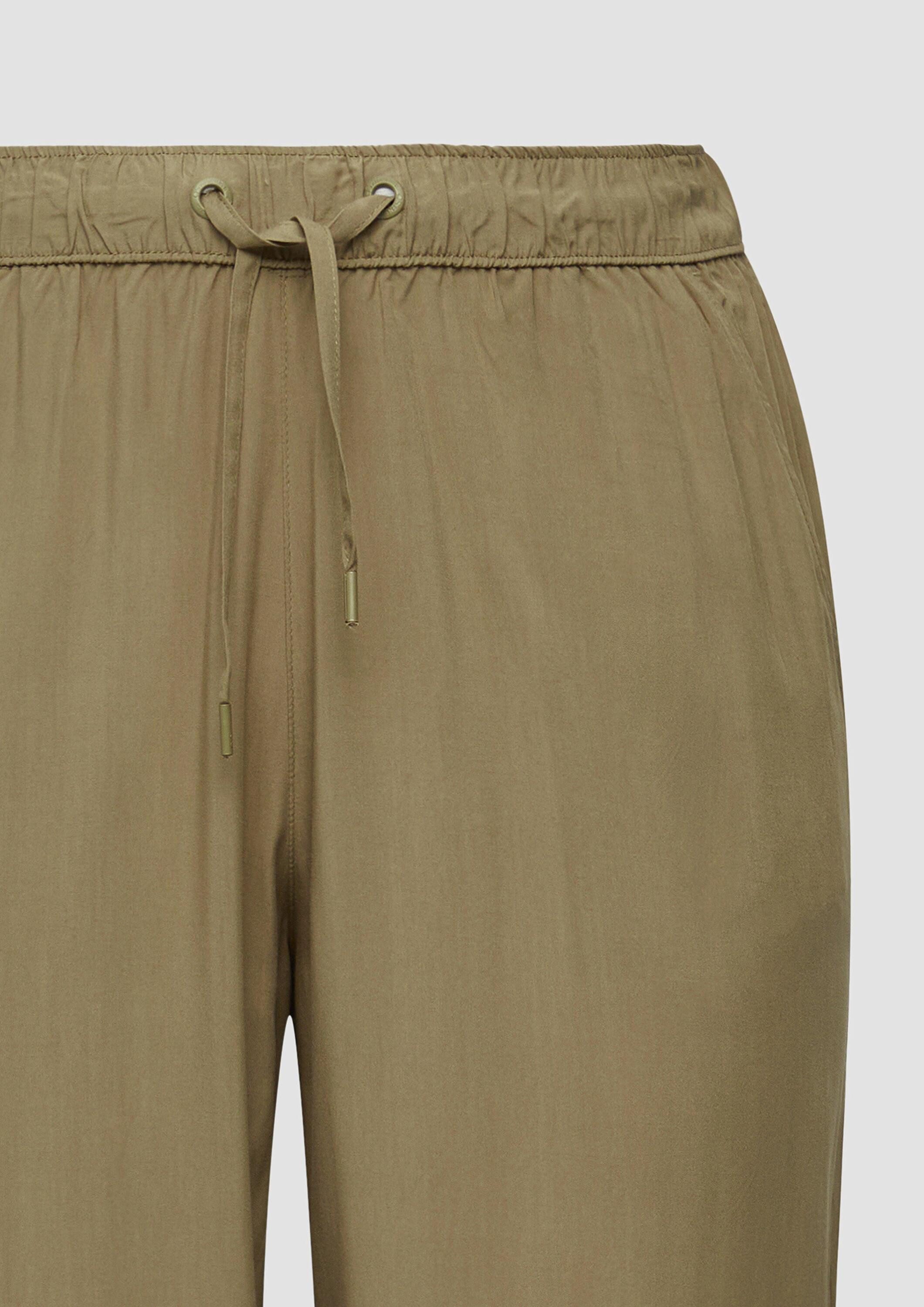 QS Culotte Hose Culotte aus Viskose