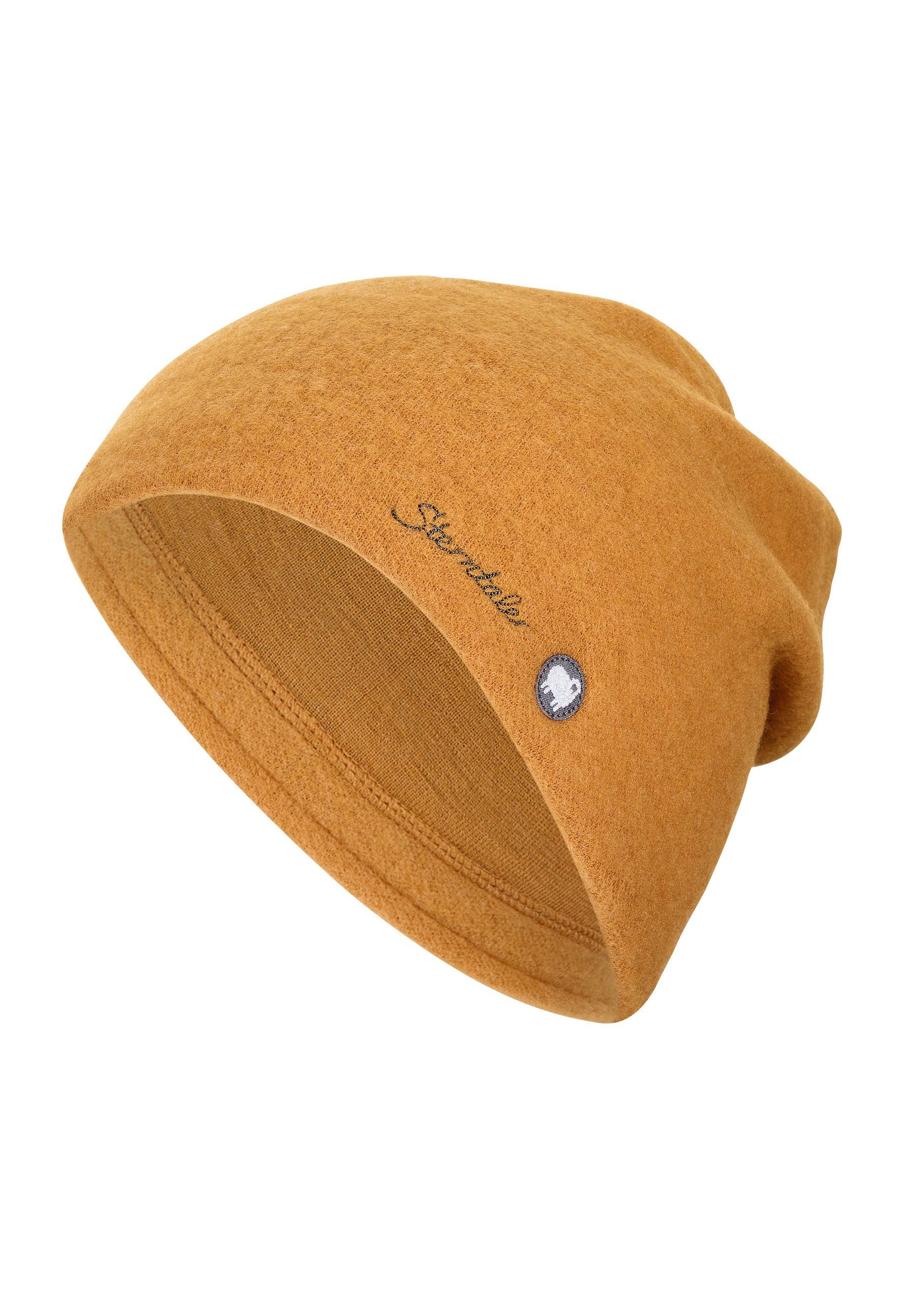 Sterntaler® Beanie Beanie (1-St) Kindermütze aus Merinowolle mit Kaschmir-Feeling
