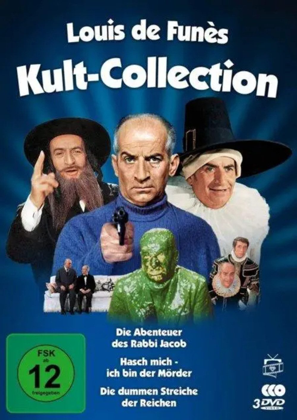 DVD Louis de Funès - Kult-Collection (3 legendäre Kultfilme) (3 DVDs)