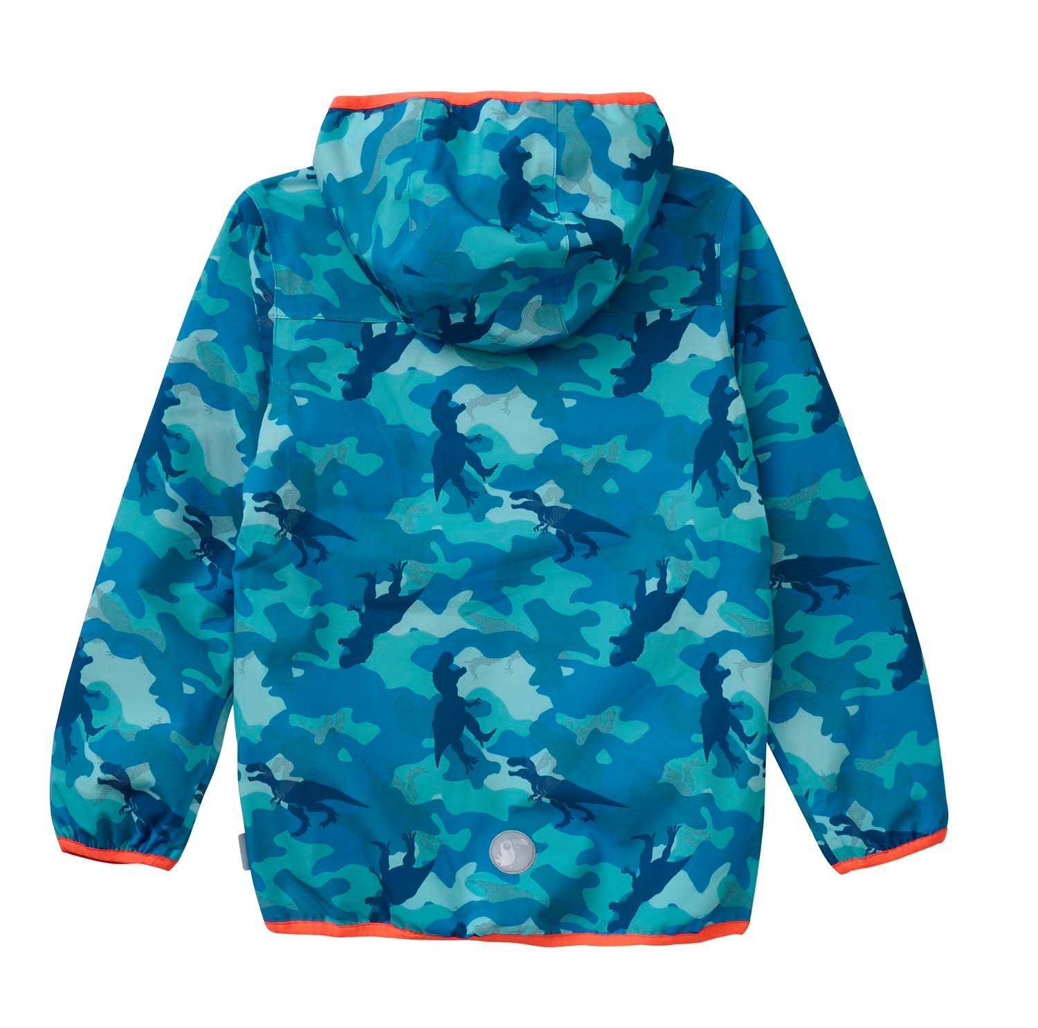 JAKO-O Regenjacke JAKO-O Kinder Regenjacke, Tier-Allover-Druck, azur
