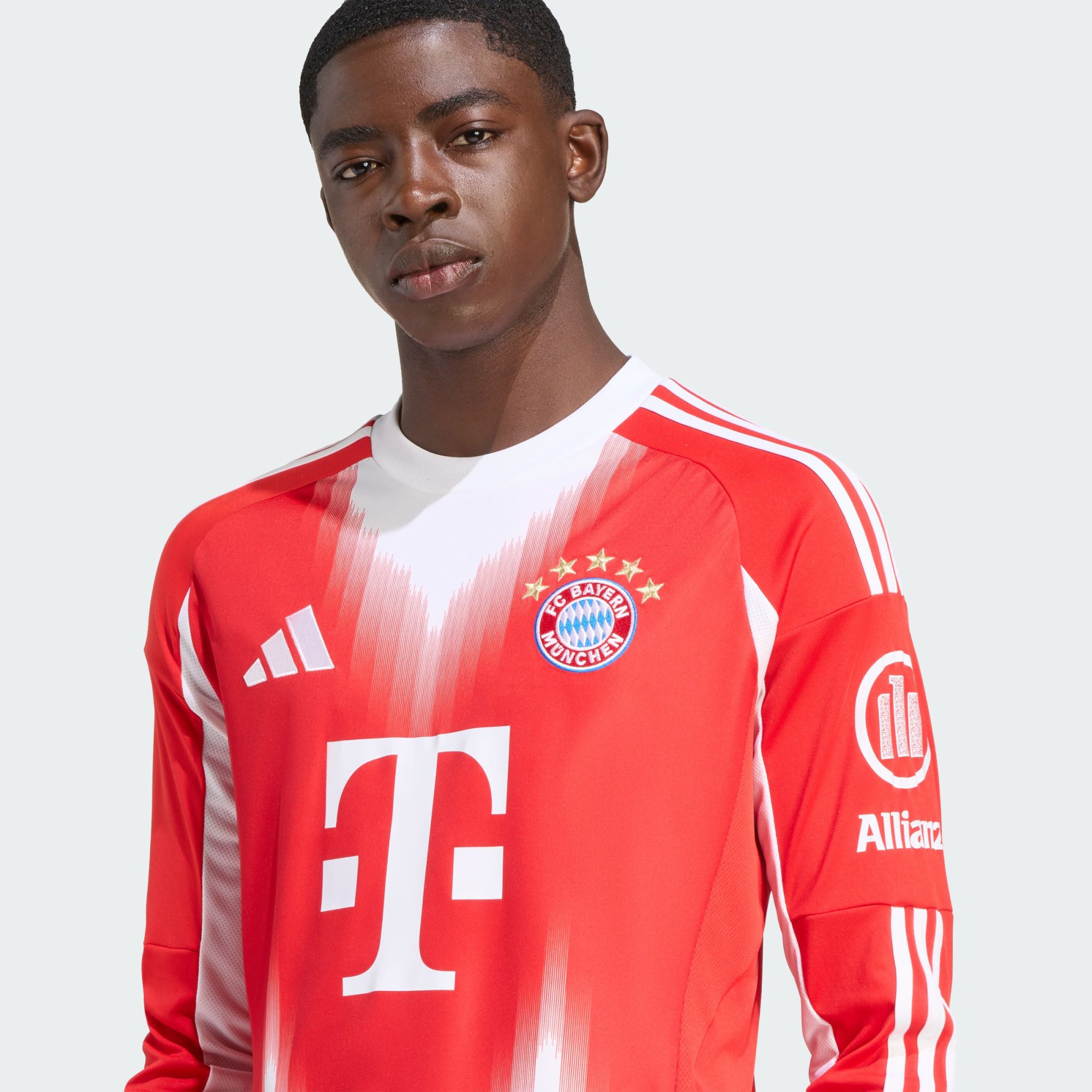adidas Performance Fußballtrikot FC BAYERN MÜNCHEN 25/26 LONG SLEEVE HEIMTRIKOT (1-tlg)