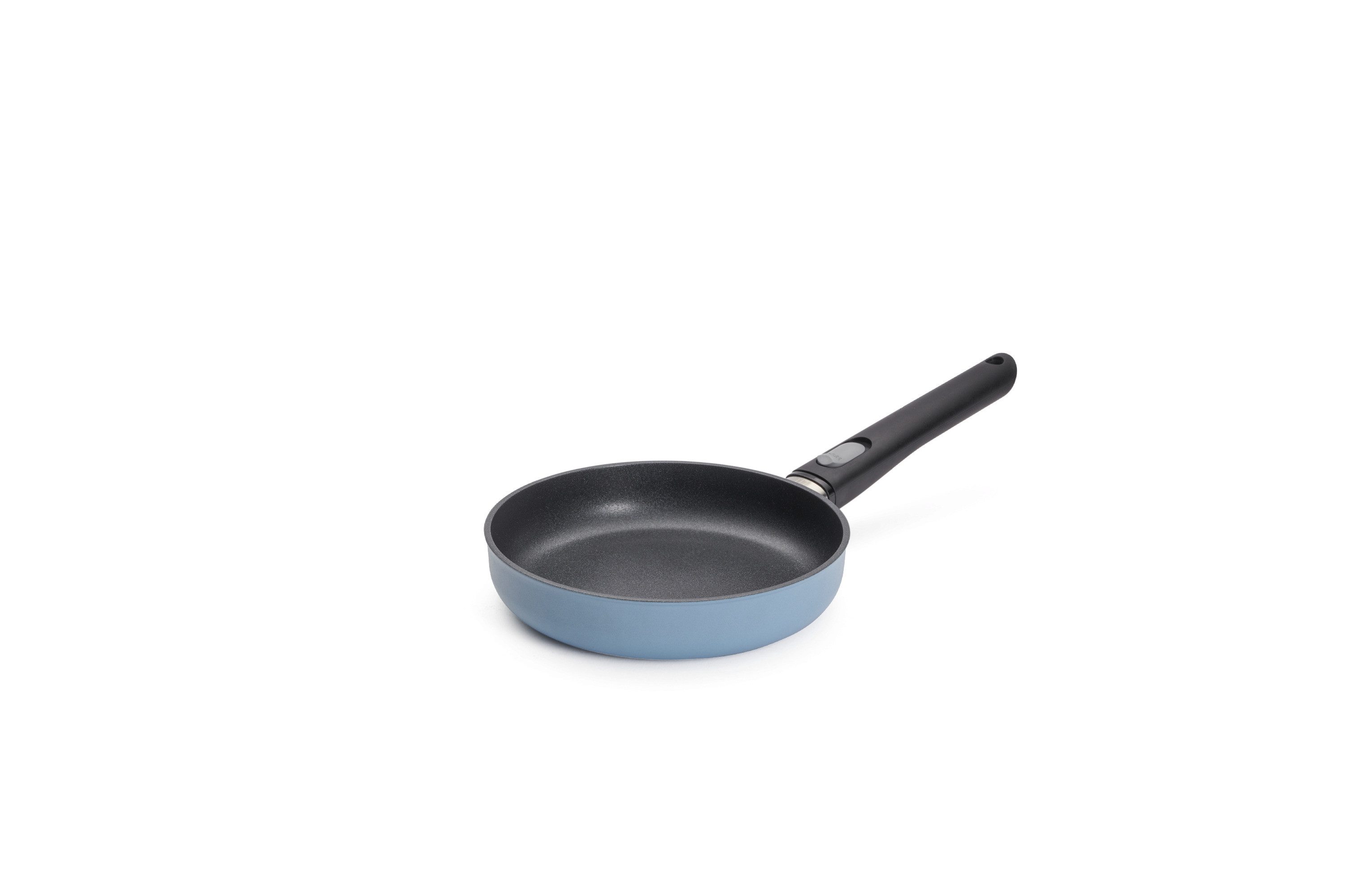 WOLL MADE IN GERMANY Bratpfanne Ecolour Ø 20 cm, Aluminiumguss (1-tlg), abnehmbarer Stiel