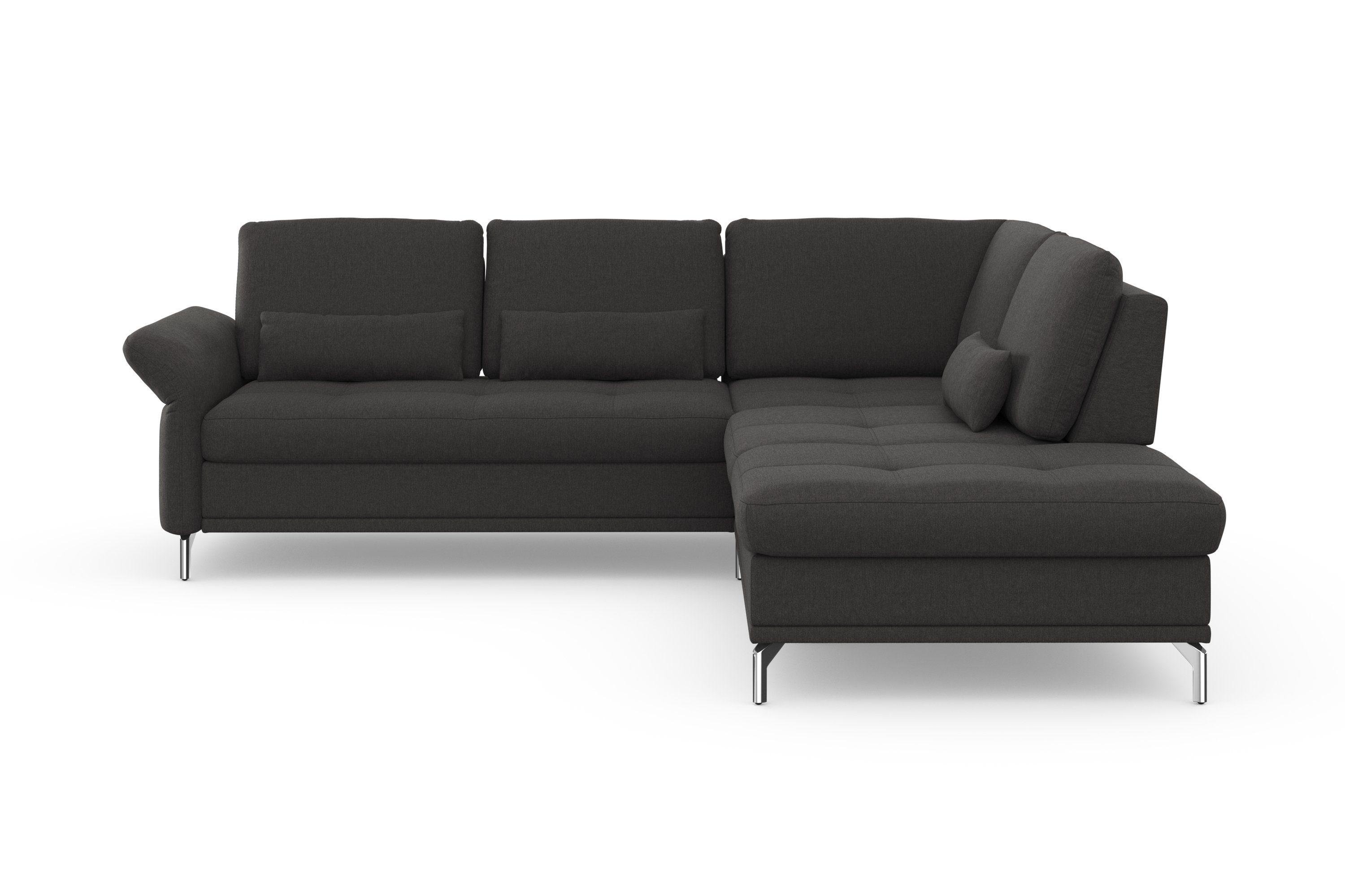 Ecksofa mit Innovation INOSIGN Bettfunktion, INOSIGN Einrichtungsstück Sitztiefenverstellung, Beach, Federkern, - Design mit jedem wahlweise Palm & in