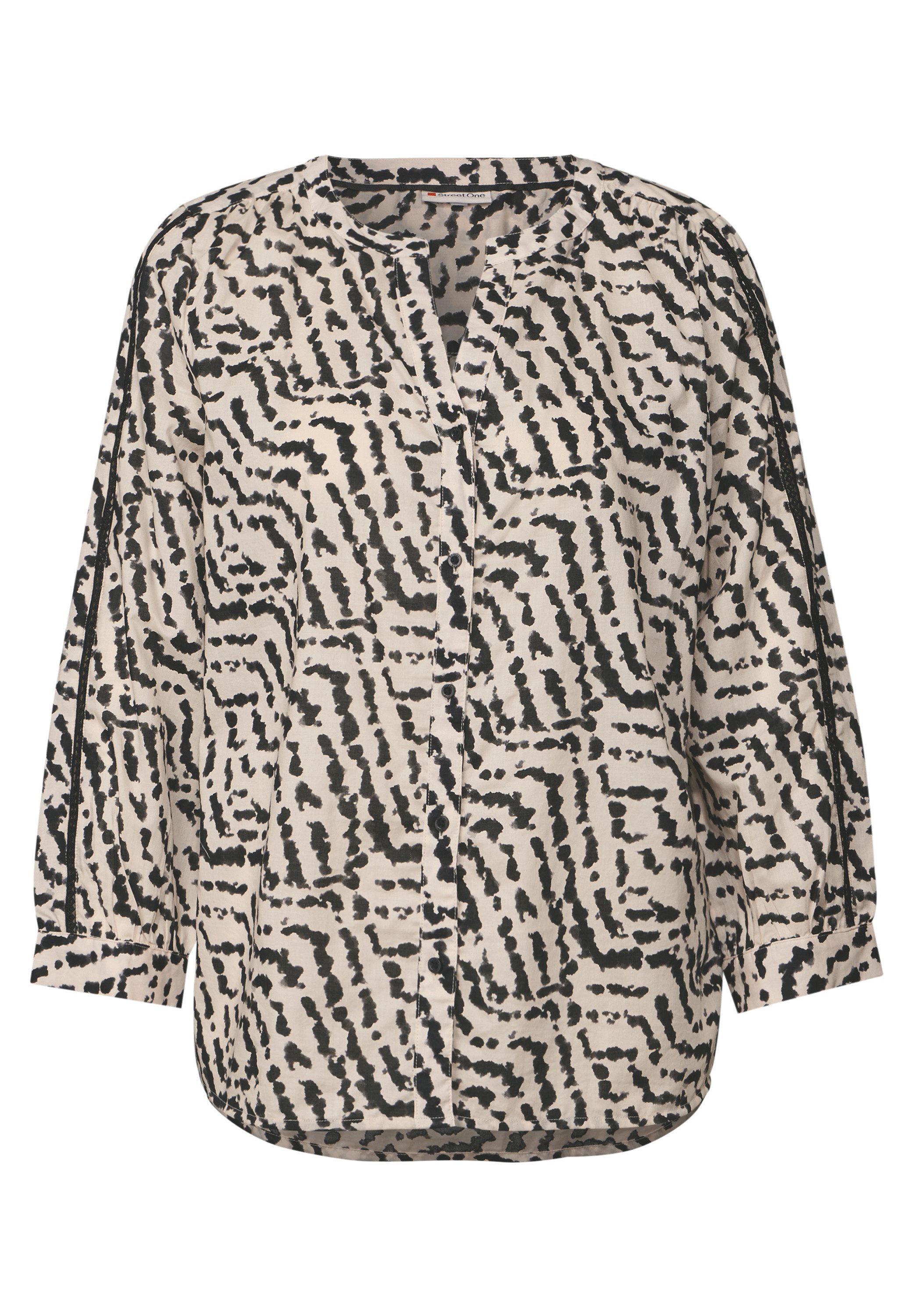 STREET ONE Hemdbluse mit 3/4 Ärmeln