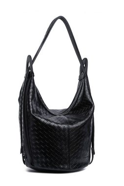 COLLEZIONE ALESSANDRO Schultertasche Woven, in Flechtoptik 3-in-1 Tasche