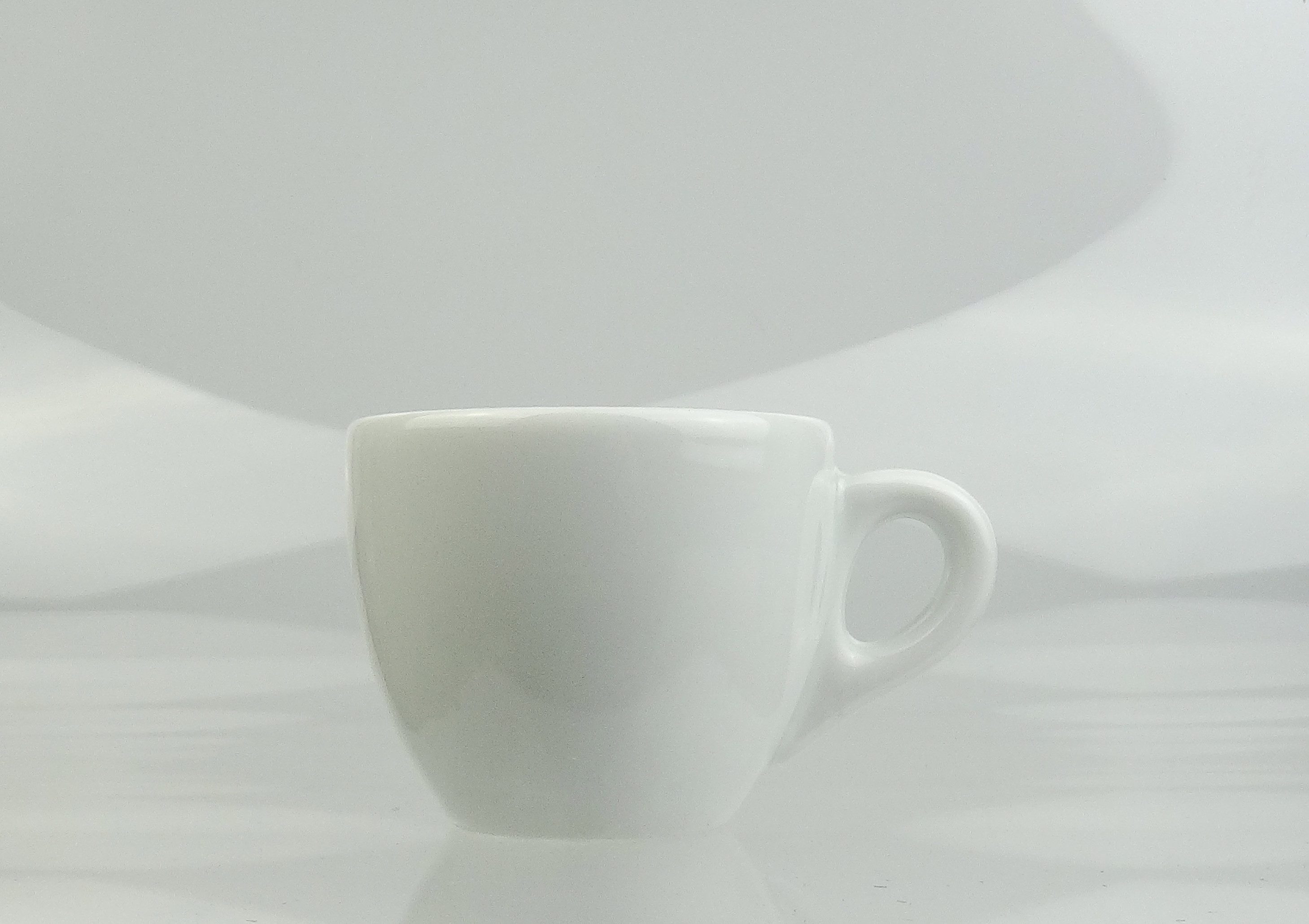 Ancap Espressotasse weiss, Made in Italy, 2-tlg., Porzellan