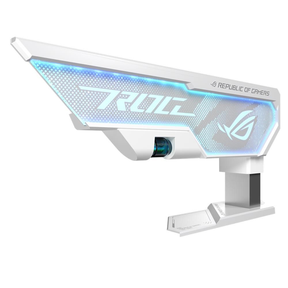 Asus Grafikkartenhalterung ROG Herculx Grafikkartenhalter White, (mit ARGB und Aura Sync)