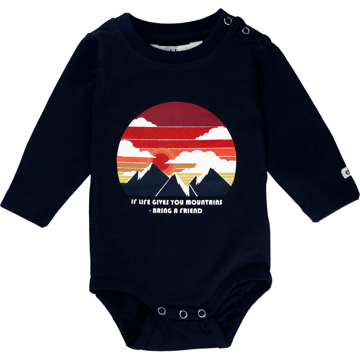 ebbe kids Langarmbody Essa Unisex Kinder (1-tlg) Langarm Einteiler, Body, Longsleeve-Body, Bodysuit, Stretchbody