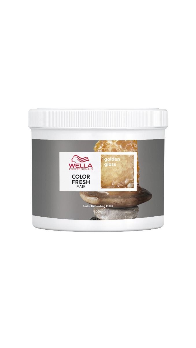 Haarmaske Wella Color Fresh Mask Golden Gloss 500ml