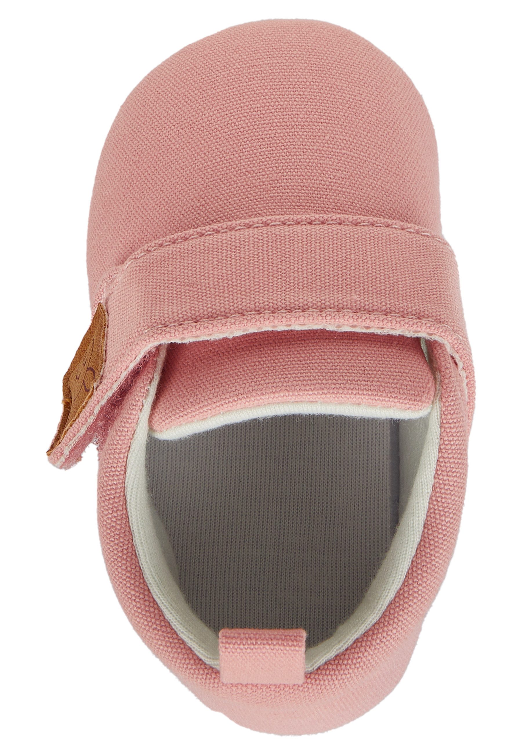 Sterntaler® Krabelschuhe uni Krabbelschuh Krabbelschuhe Baby mit Klettverschluss und Anti-Rutsch-Sohle – Bild 4 von 5