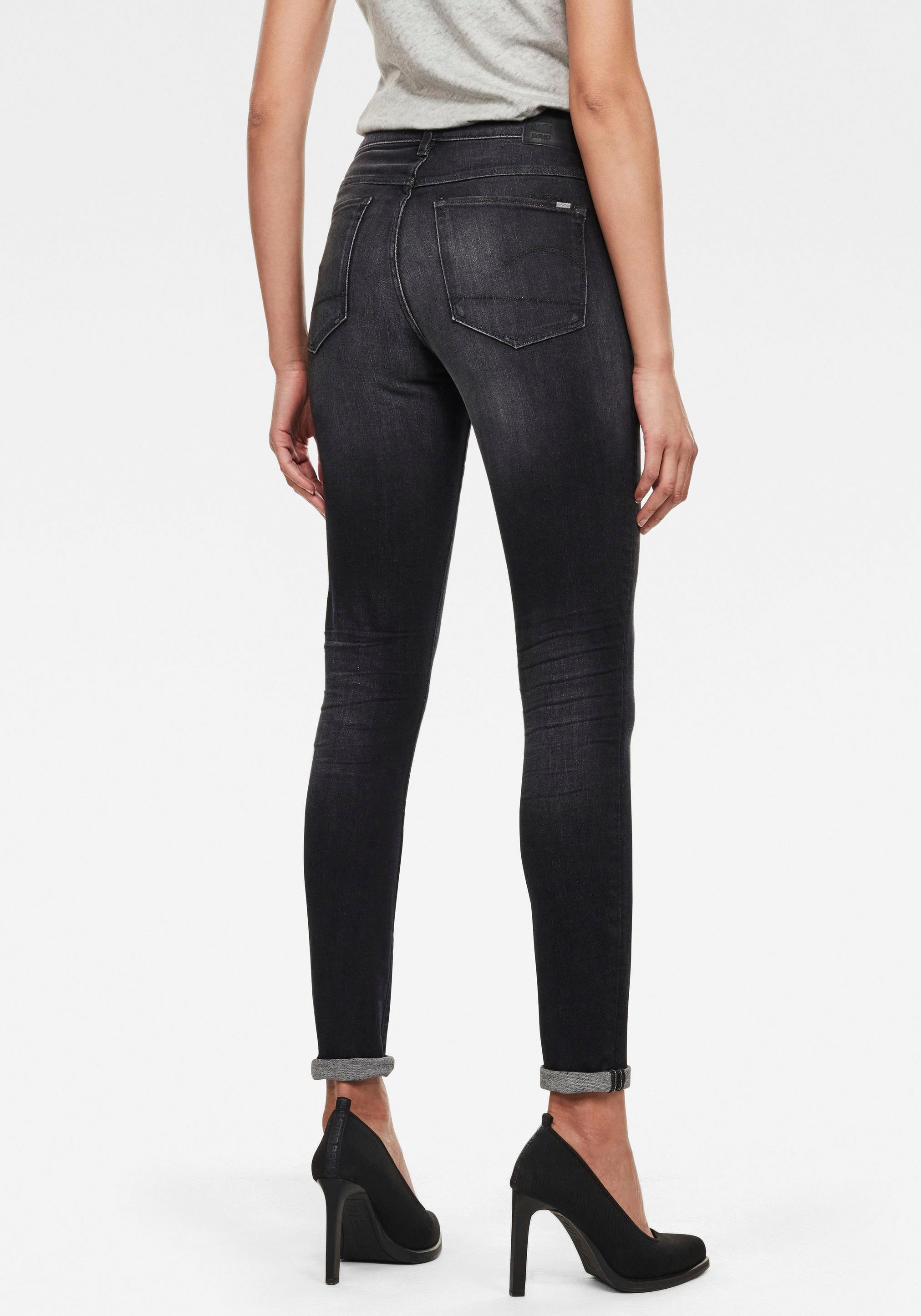 G-Star RAW Skinny-fit-Jeans »3301 High Skinny« in High-Waist-Form online  kaufen | OTTO