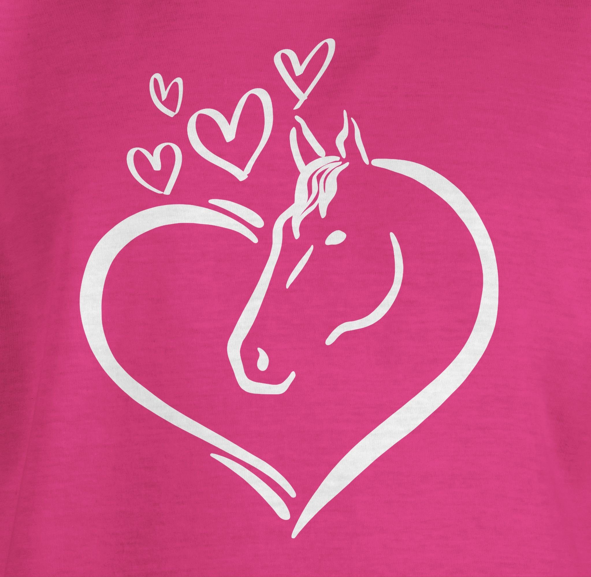 Shirtracer T-Shirt Pferdeportrait Pferd – Bild 3 von 5