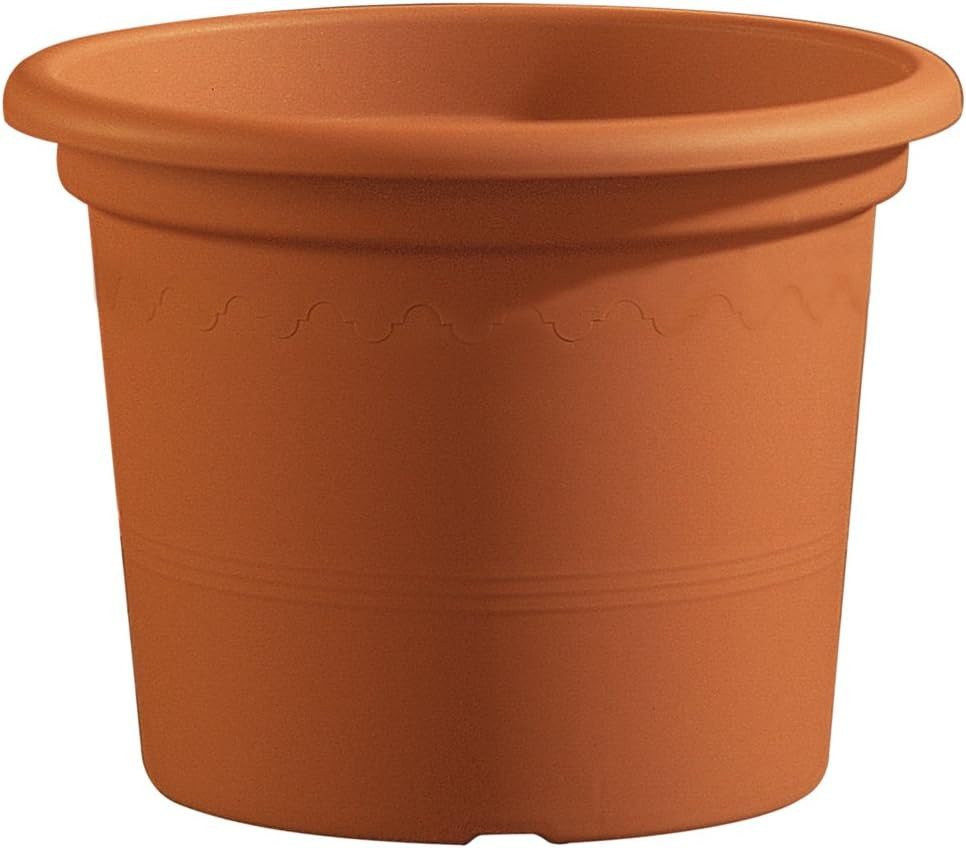 euro3plast Pflanzkübel Kübel Geo Durchmesser 30 cm, terracotta (1 St)