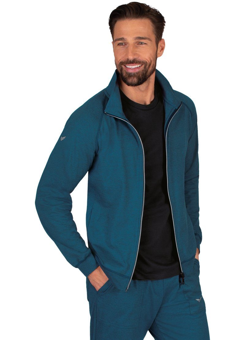 Trigema Trainingsjacke TRIGEMA Raglanjacke (1-St)