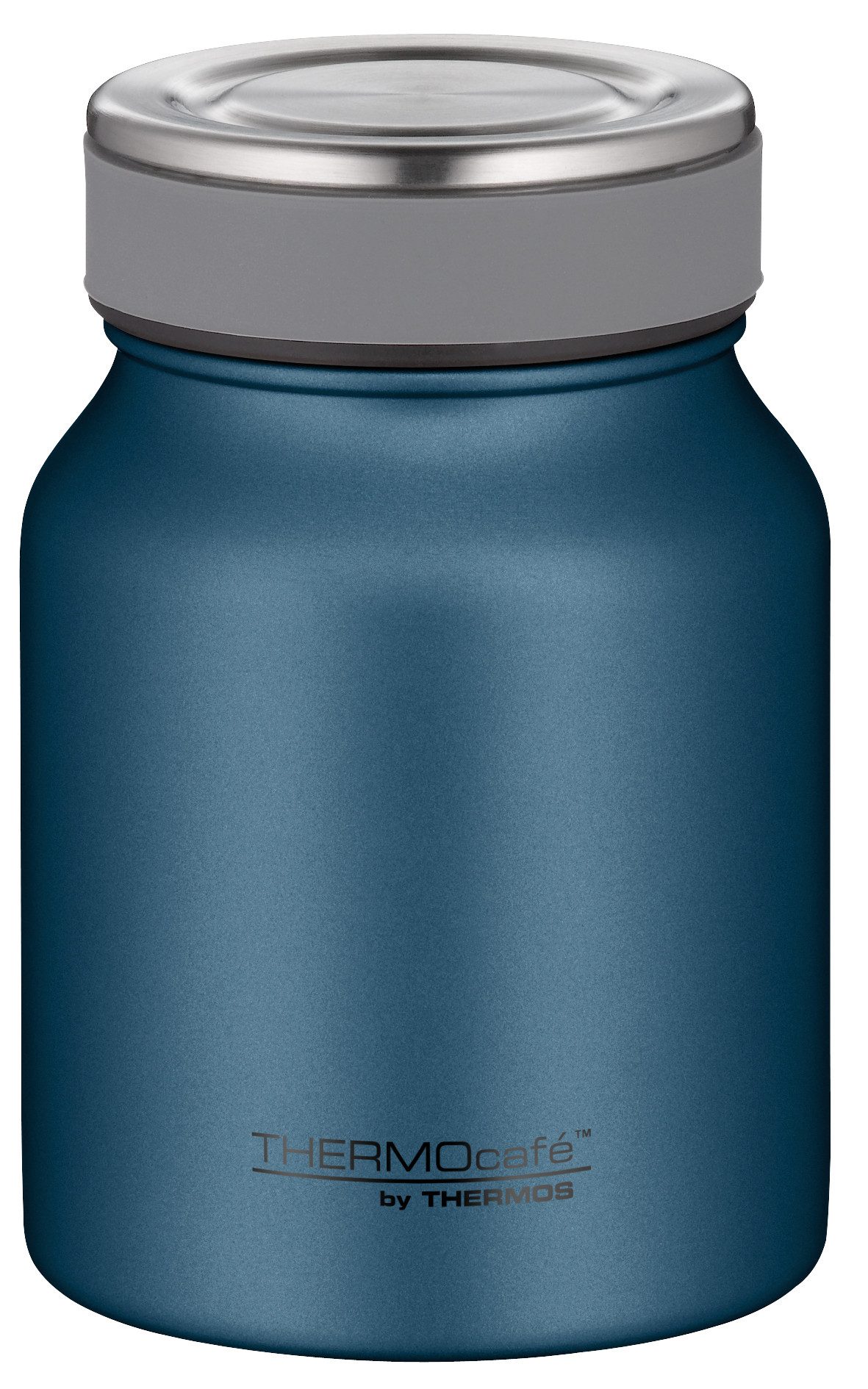 THERMOcafé Thermobehälter TC FOOD JAR, Thermobehälter für Essen, spülmaschinenfest, Edelstahl, Kunststoff, Silikon, (1-tlg), 0,5l, 9h heiß & 14h kalt, dicht & auslaufsicher