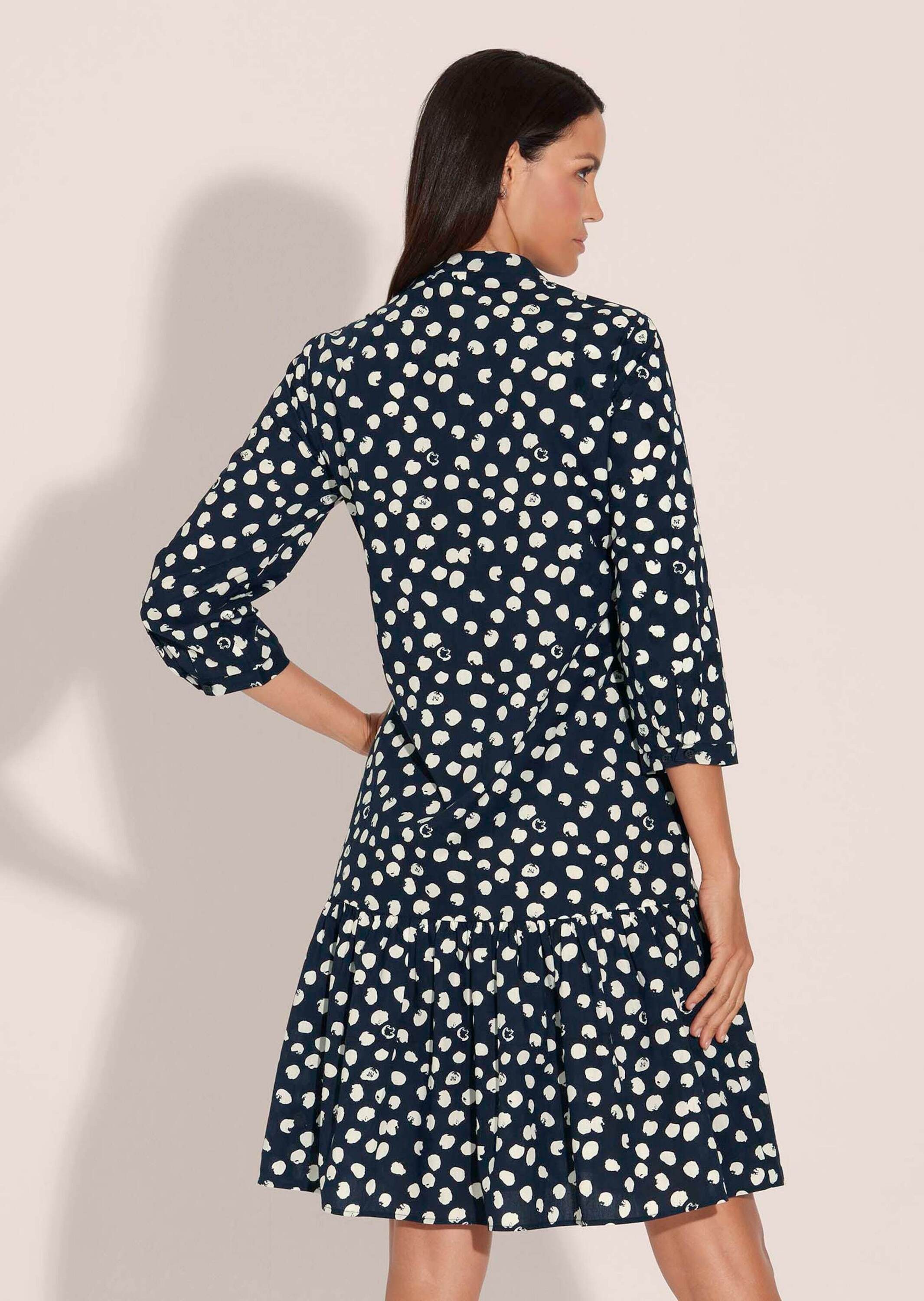 MADELEINE Midikleid Baumwollkleid mit Unikat-Print