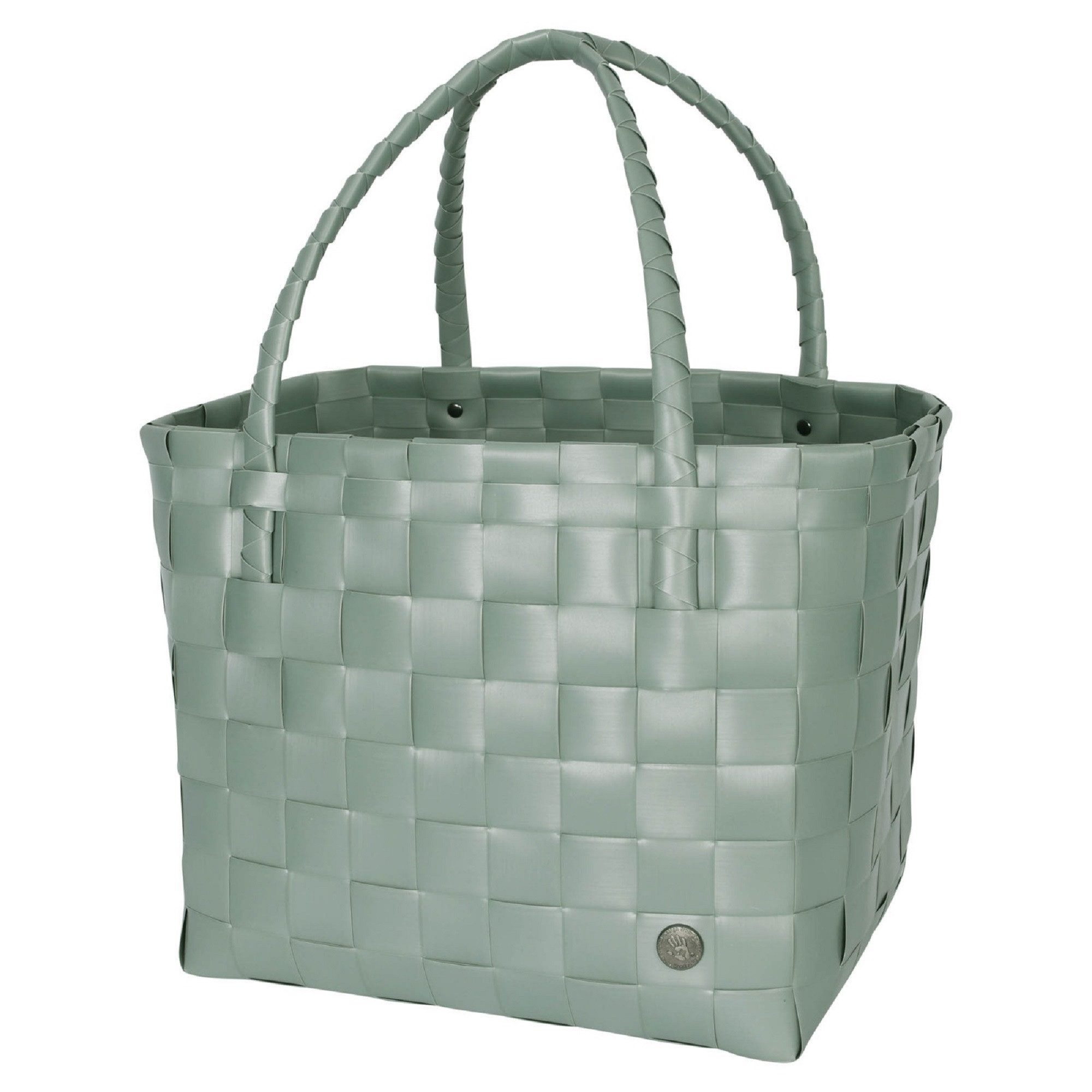 Handed By Einkaufsshopper HANDED BY Shopper Paris sage green grün Tasche Korb Schulter Hand