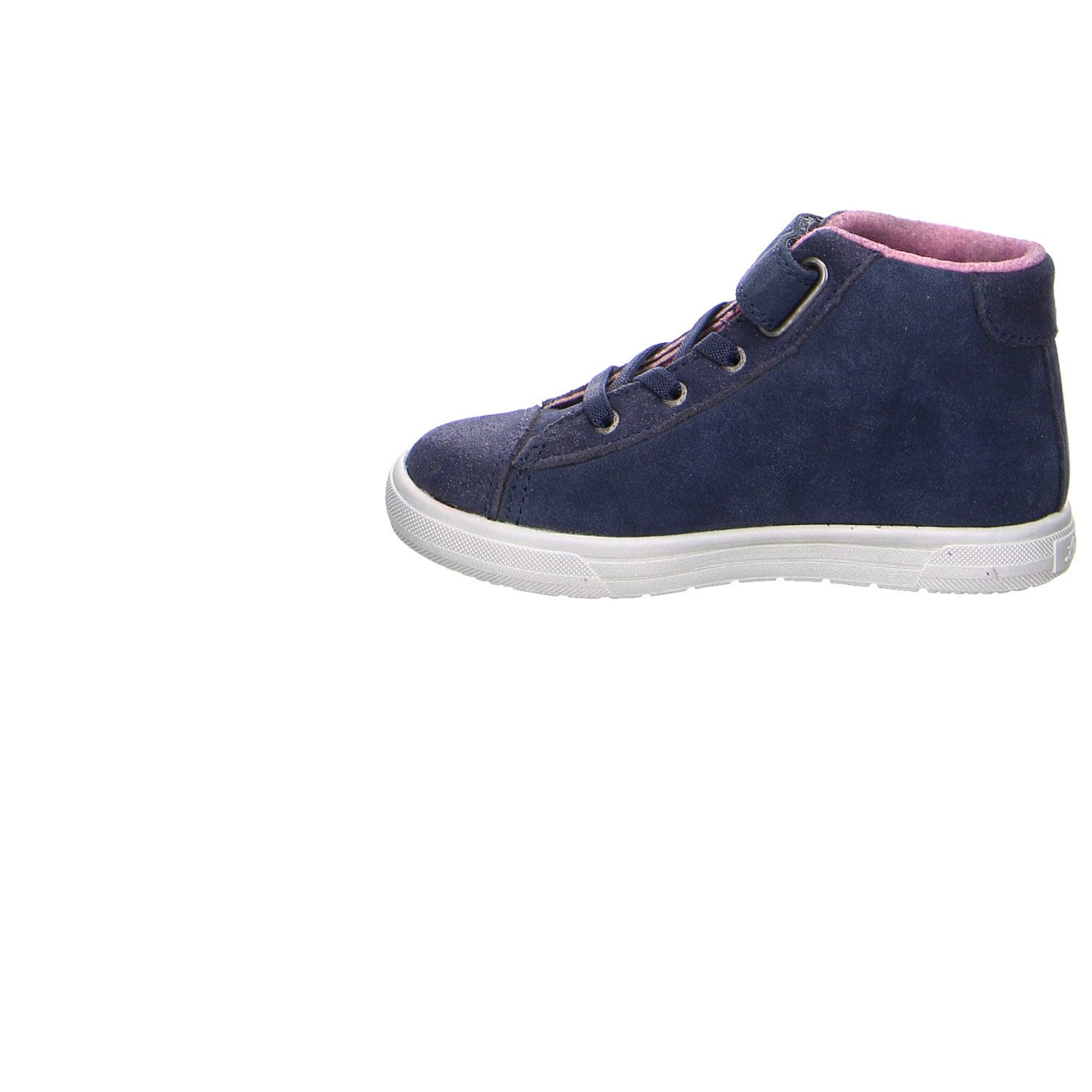 Lurchi Lurchi Velour Klettstiefel Winter Mädchen blau Winterstiefelette – Bild 5 von 5