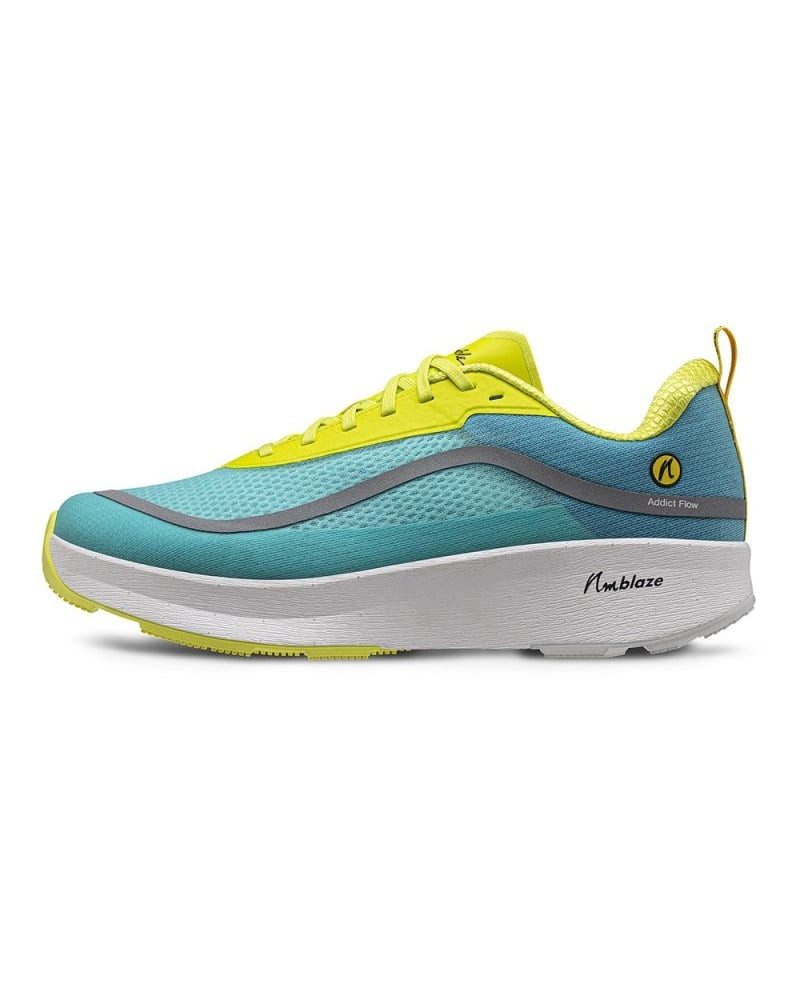 Joe Nimble Addict Flow blau/gelb Damen Laufschuh