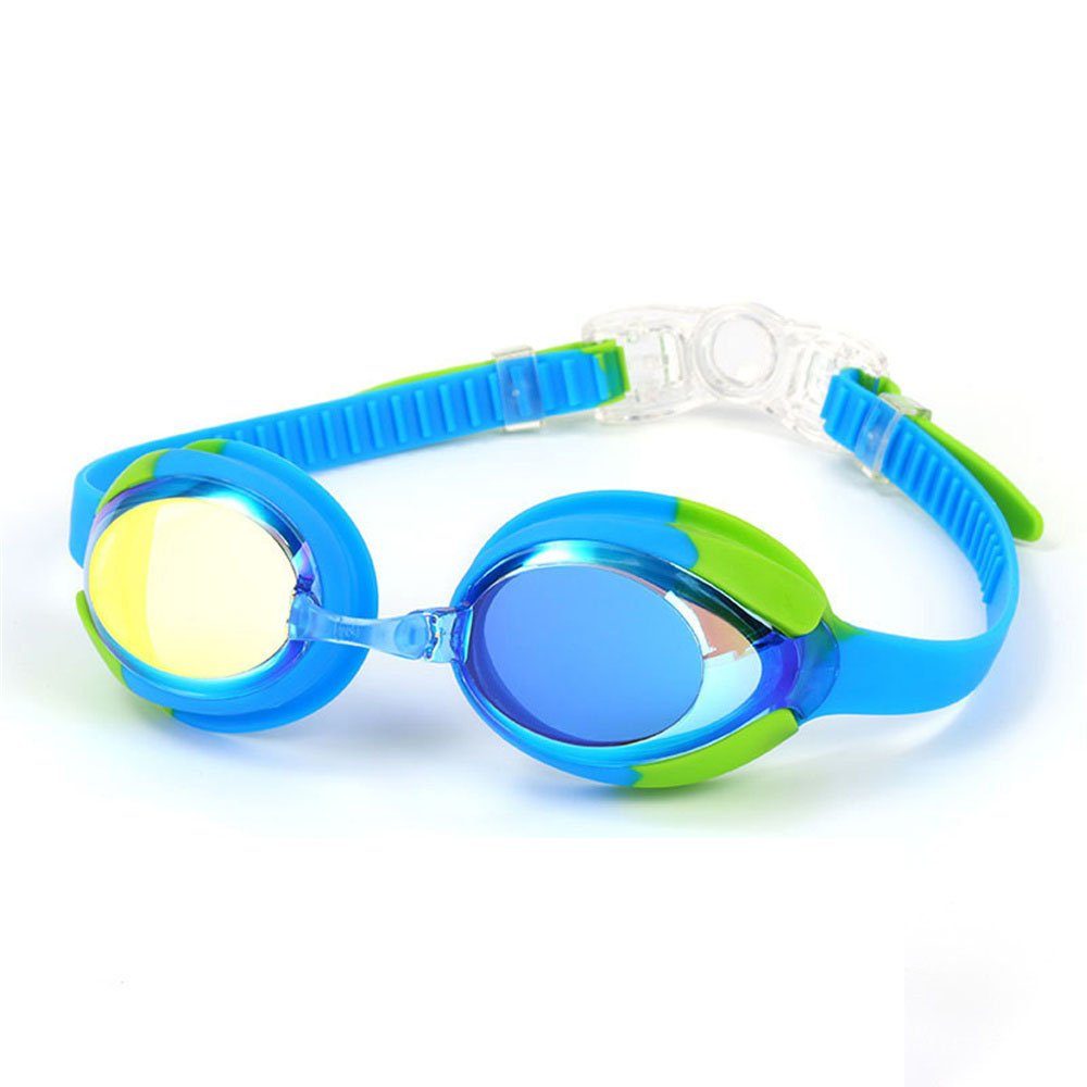 Dsen Schwimmbrille Schwimmbrille für Kinder, mit Schutzhüllen, Anti-Fog, UV-Schutz