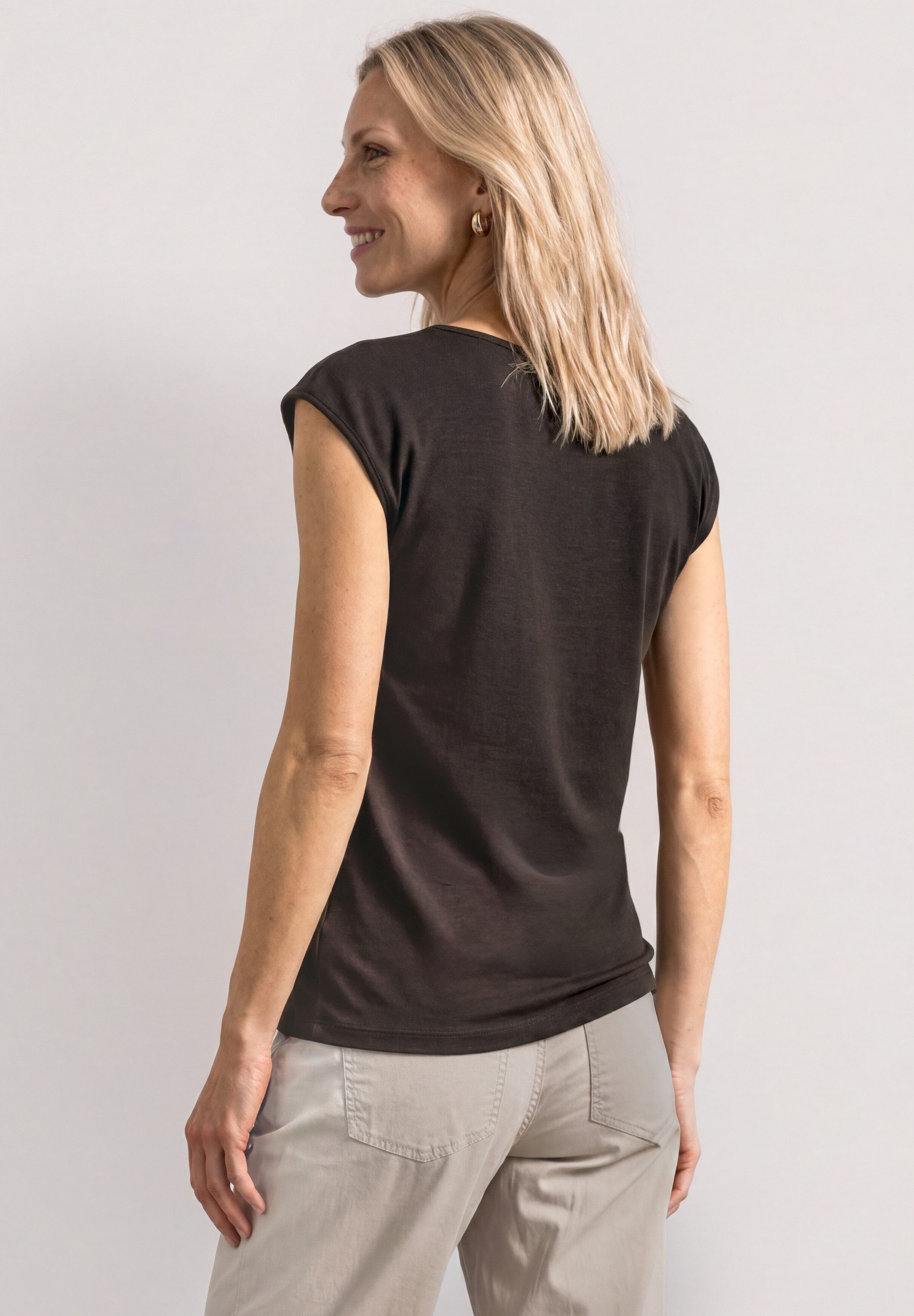 STREET ONE T-Shirt mit Cut-Out Detail – Bild 2 von 5