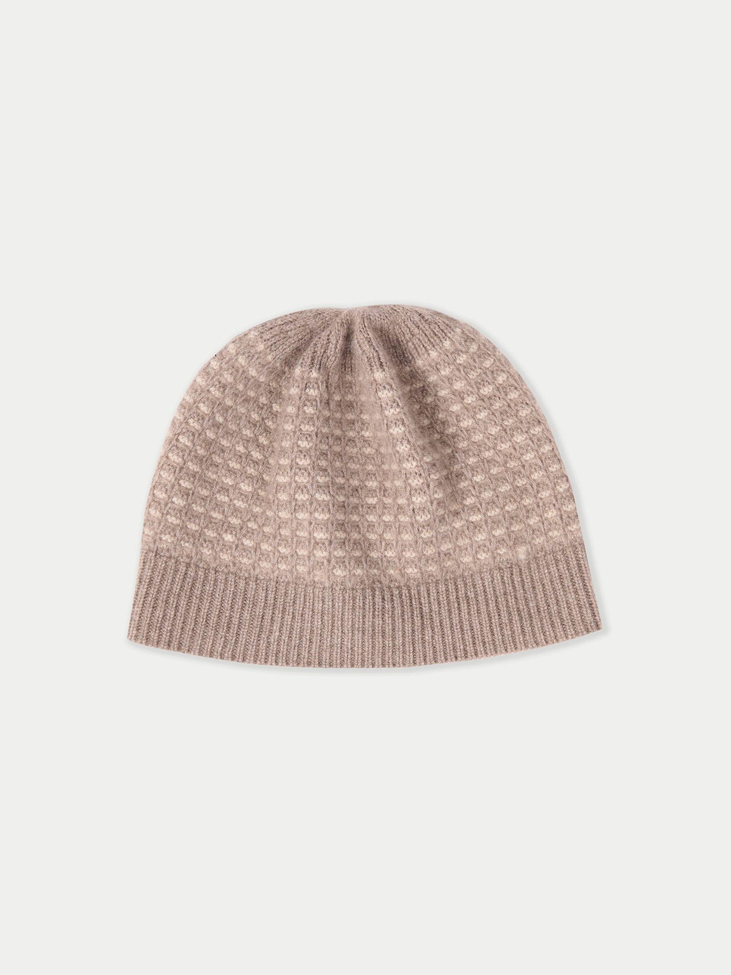 GOBI Cashmere Beanie Waffelstrick Kaschmir-Mütze