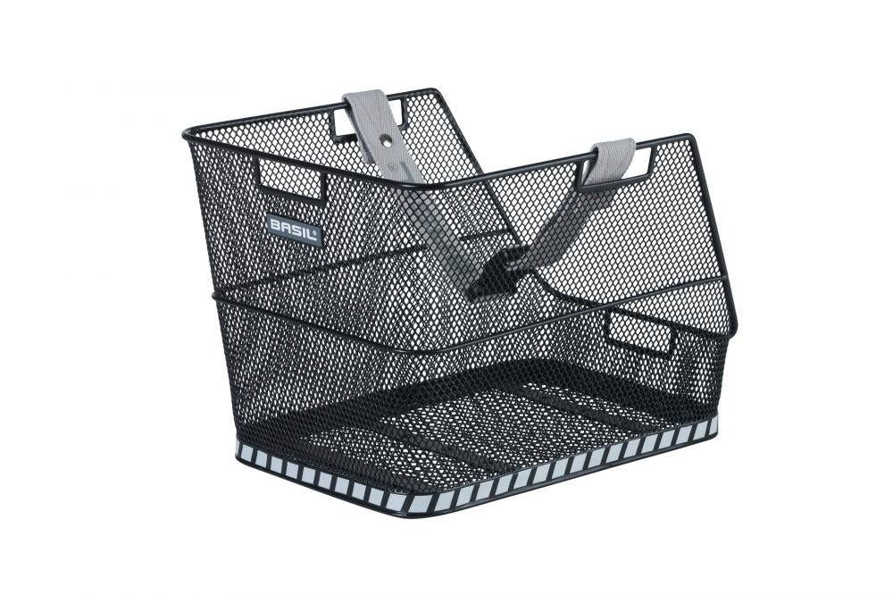 Basil Fahrradkorb Basil Class Schultaschenkorb hinten - Stahl, 10 kg, schwarz