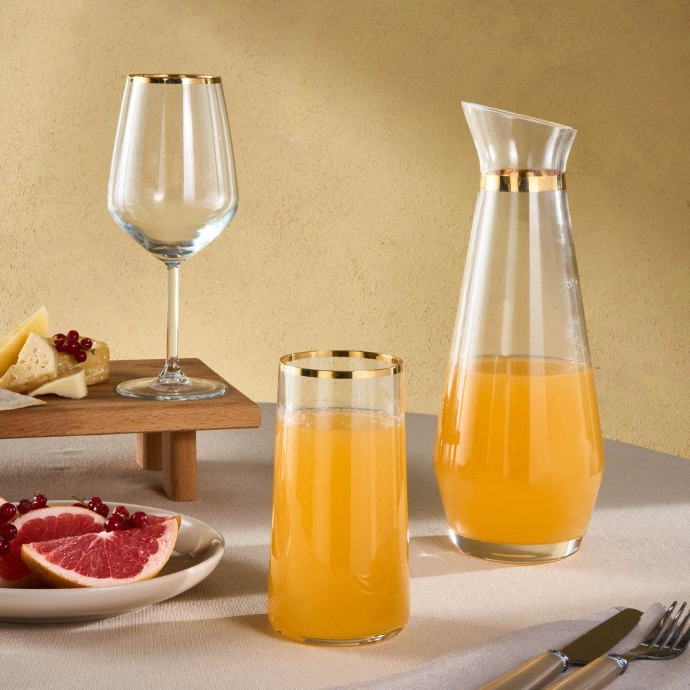 Glas Karaca Orlando 12-Personen 25-Teiliges Glas-Set