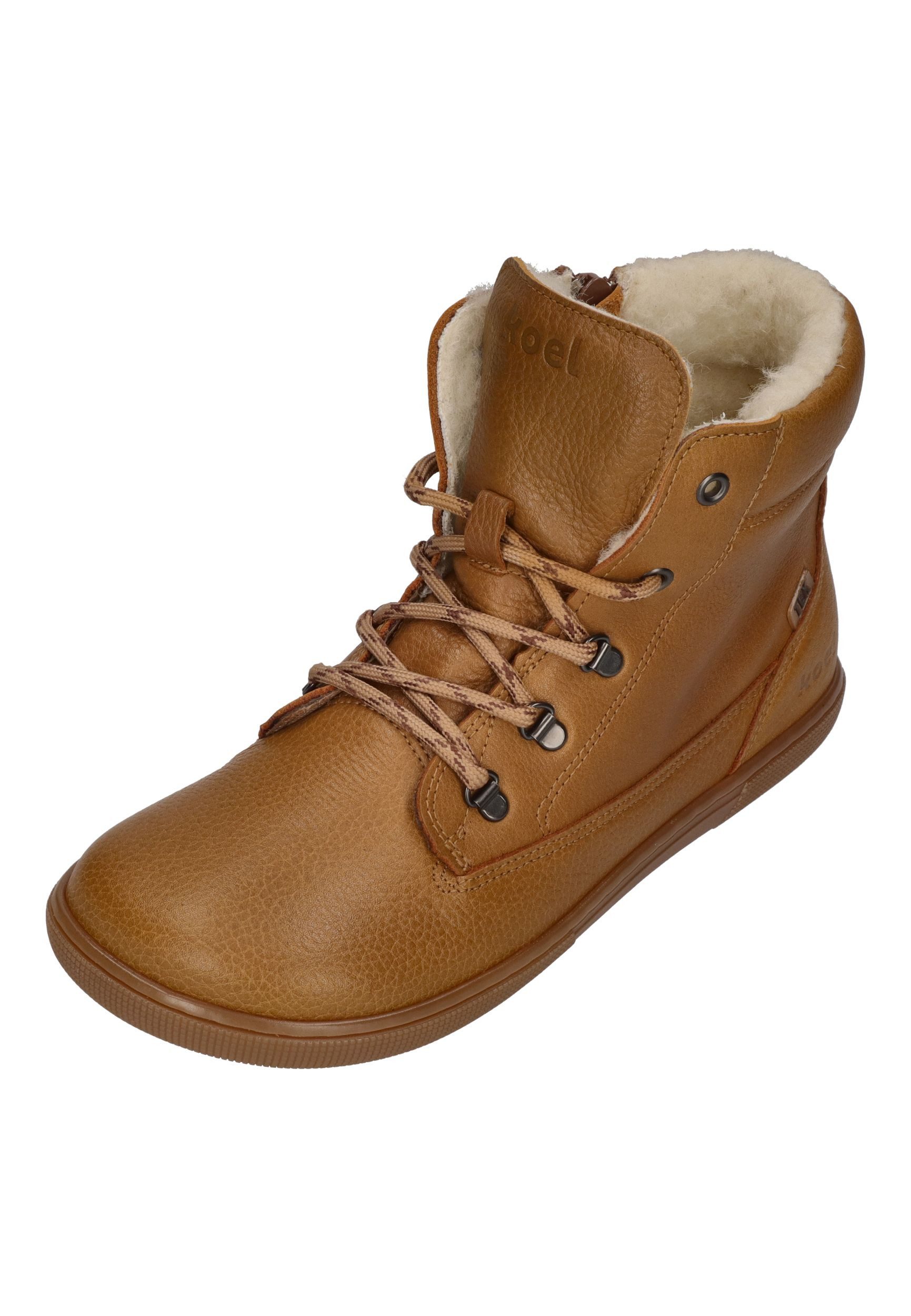 KOEL DRY HYDRO Barfußschuh Cognac